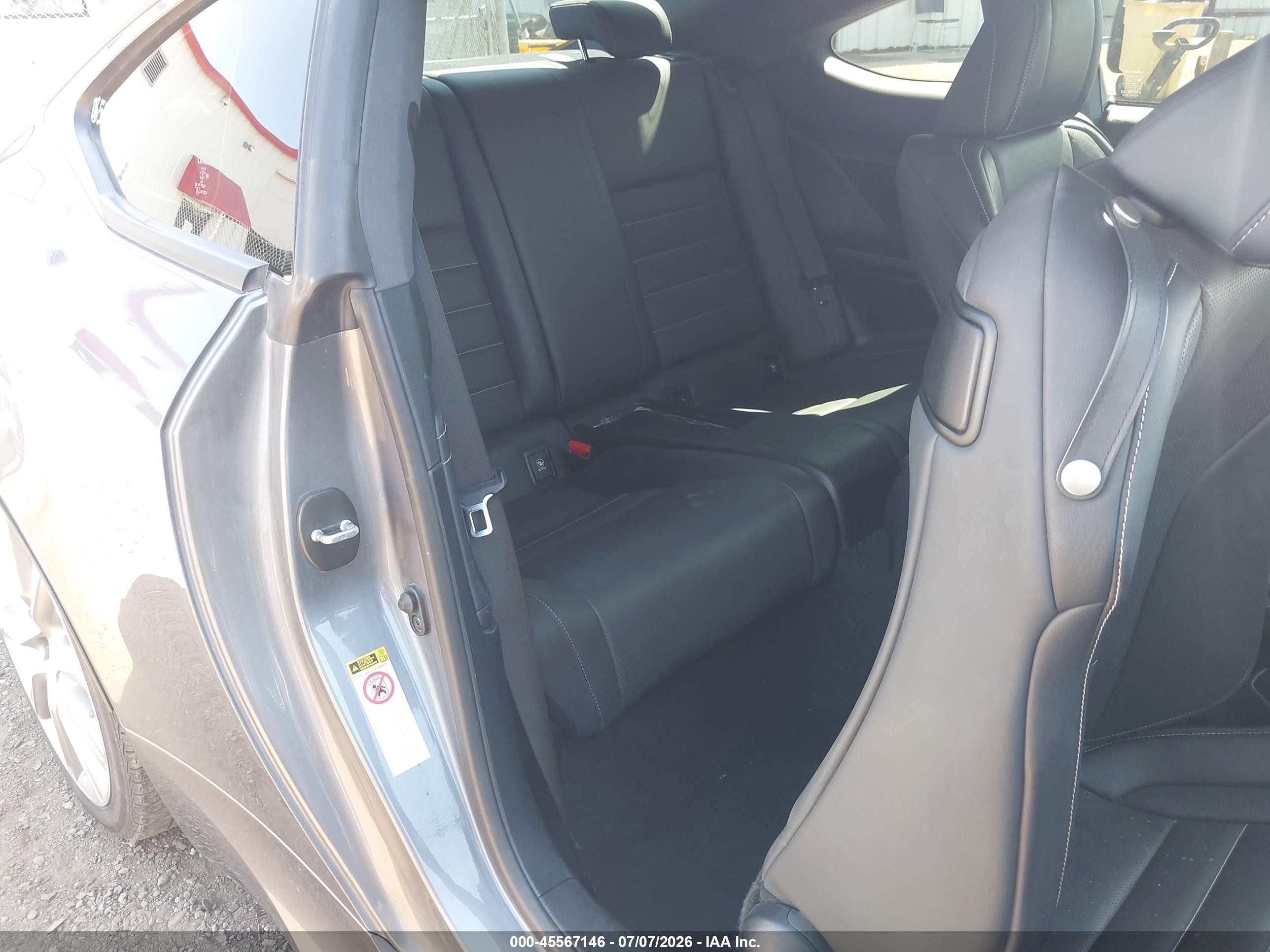 2015 Lexus Rc 350   Gray vin: JTHSE5BC9F5005478