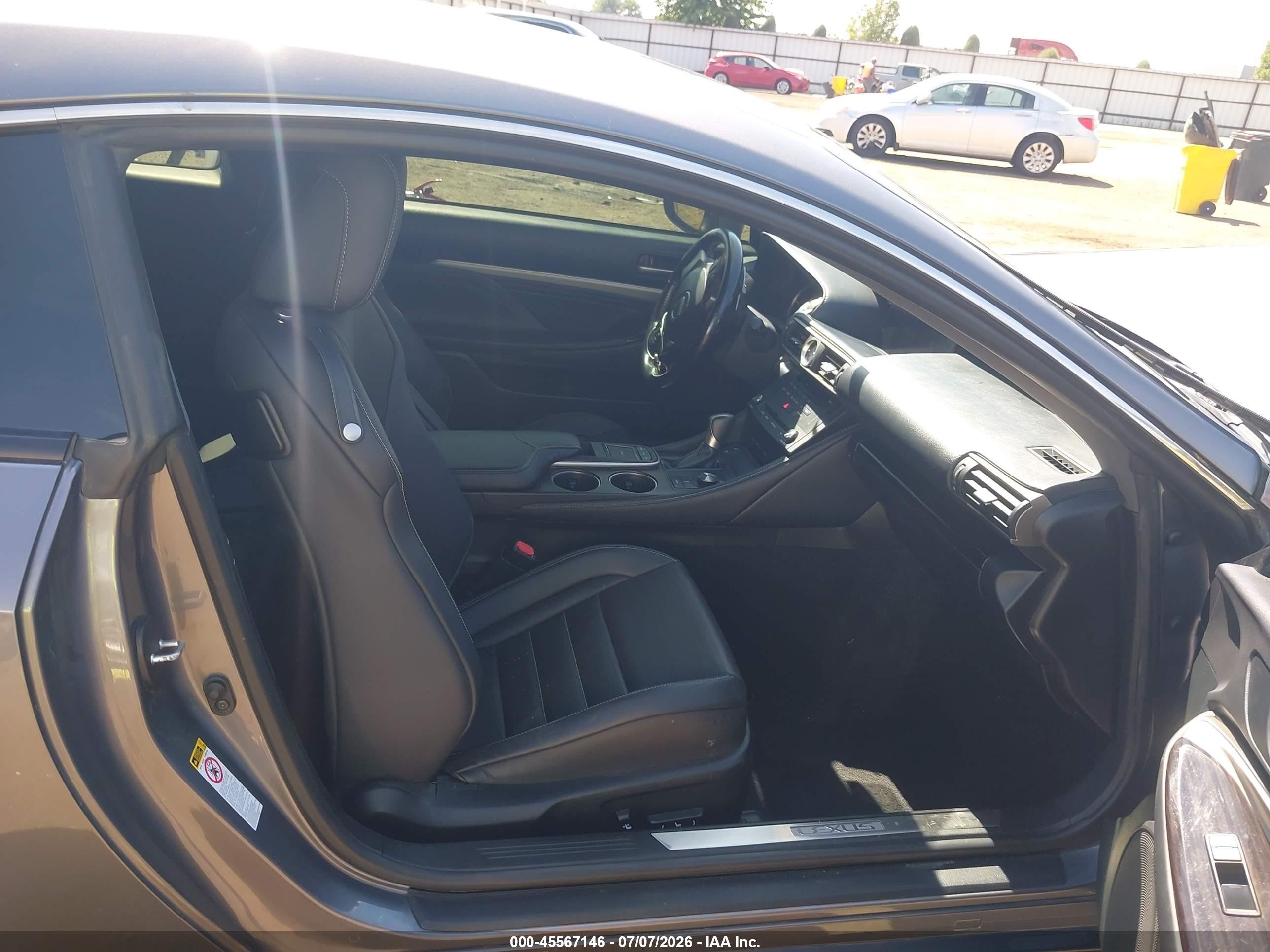 2015 Lexus Rc 350   Gray vin: JTHSE5BC9F5005478