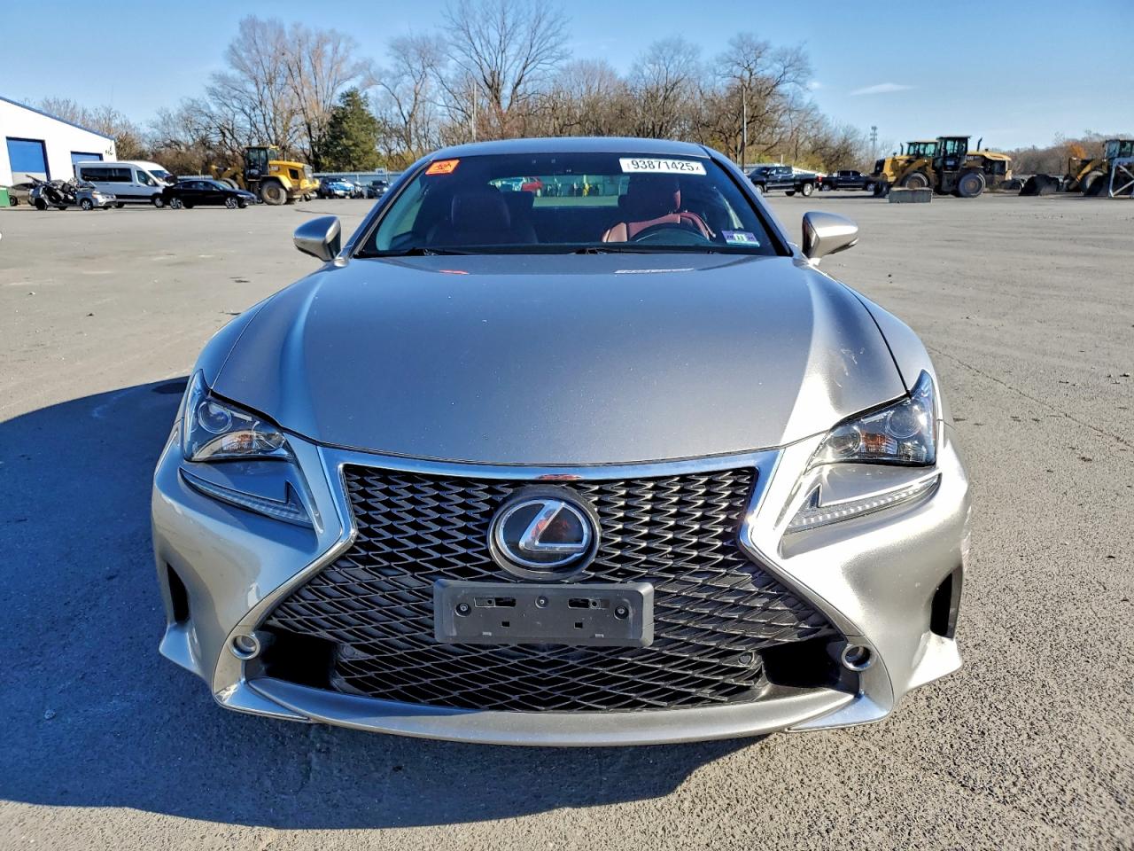 2017 Lexus Rc 300 Silver vin: JTHSM5BC0H5003656