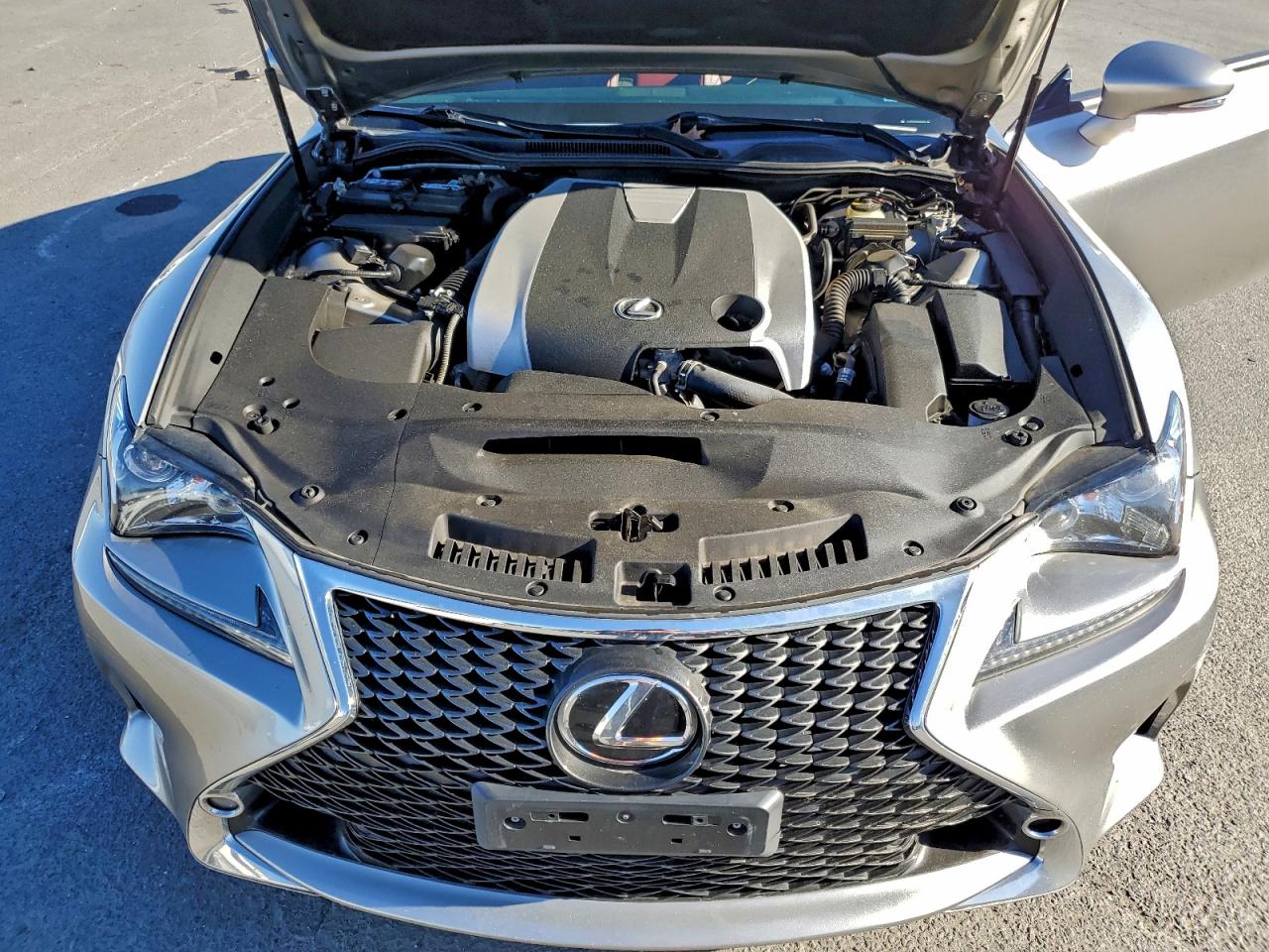 2017 Lexus Rc 300 Silver vin: JTHSM5BC0H5003656