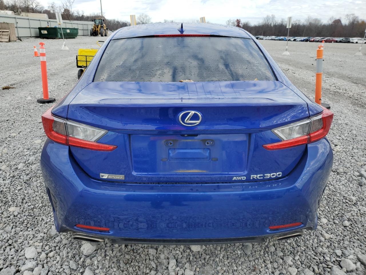 2017 Lexus Rc 300 Blue vin: JTHSM5BC7H5002701