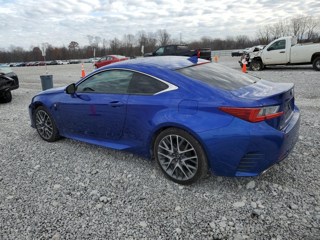 2017 Lexus Rc 300 Blue vin: JTHSM5BC7H5002701