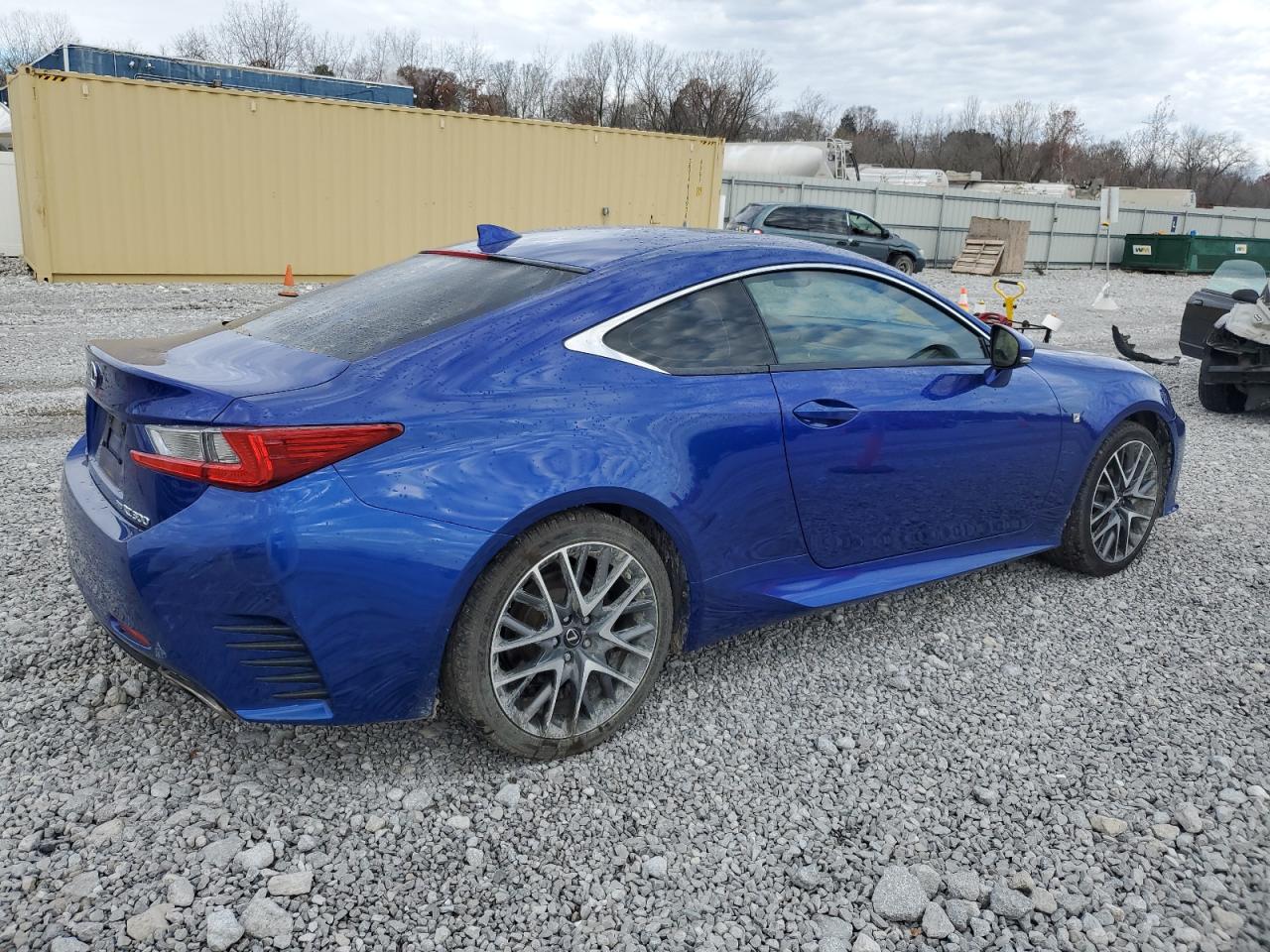 2017 Lexus Rc 300 Blue vin: JTHSM5BC7H5002701