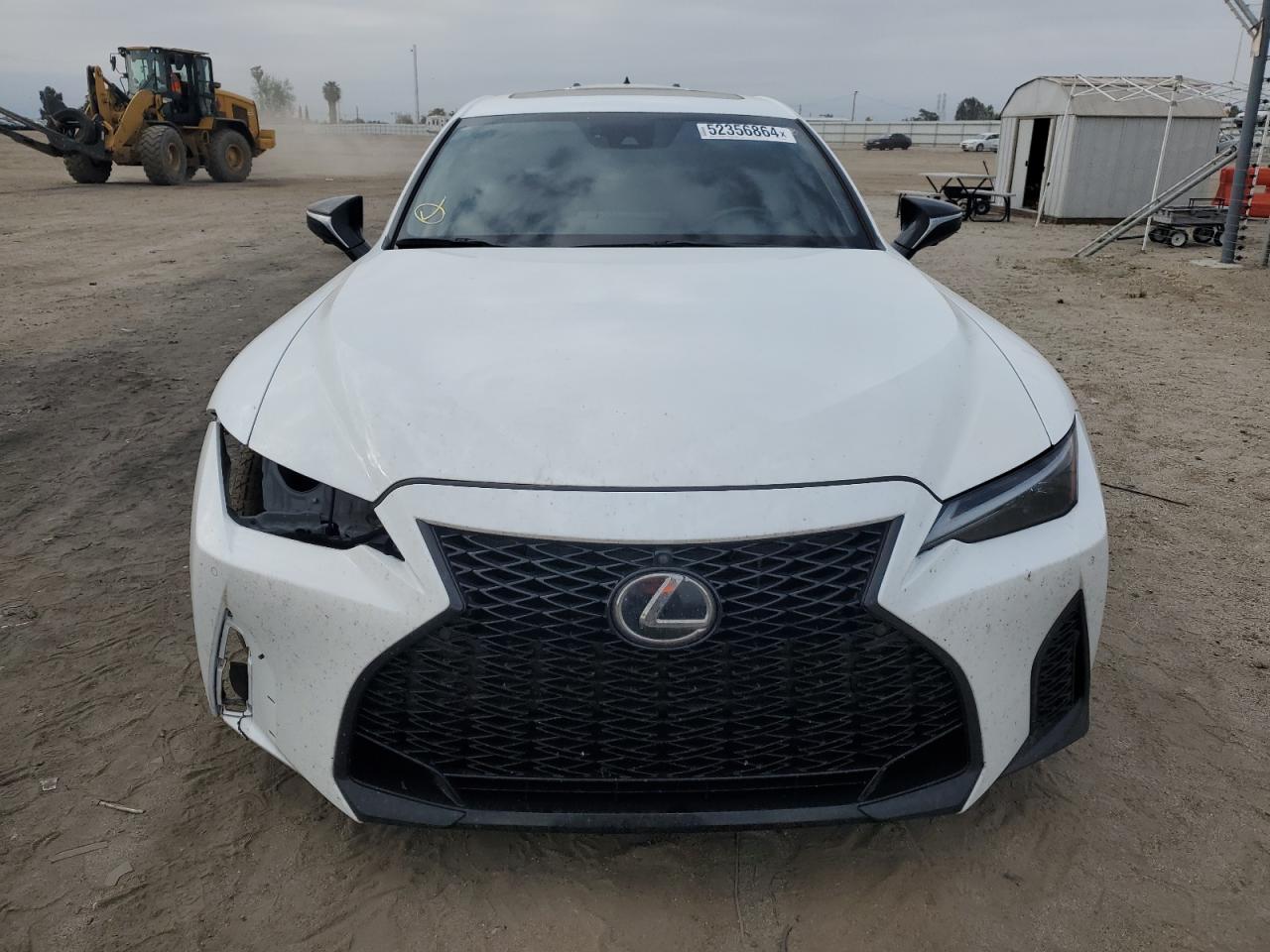 2022 Lexus Is 350 F-sport White vin: JTHSZ1B20N5051493