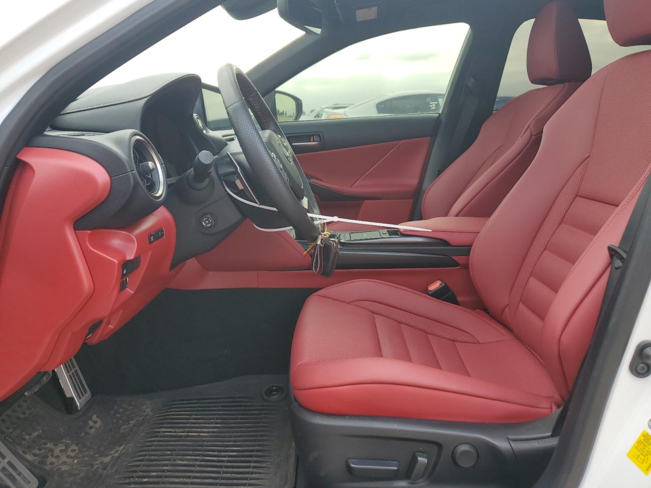 2022 Lexus Is 350 F-sport White vin: JTHSZ1B20N5051493