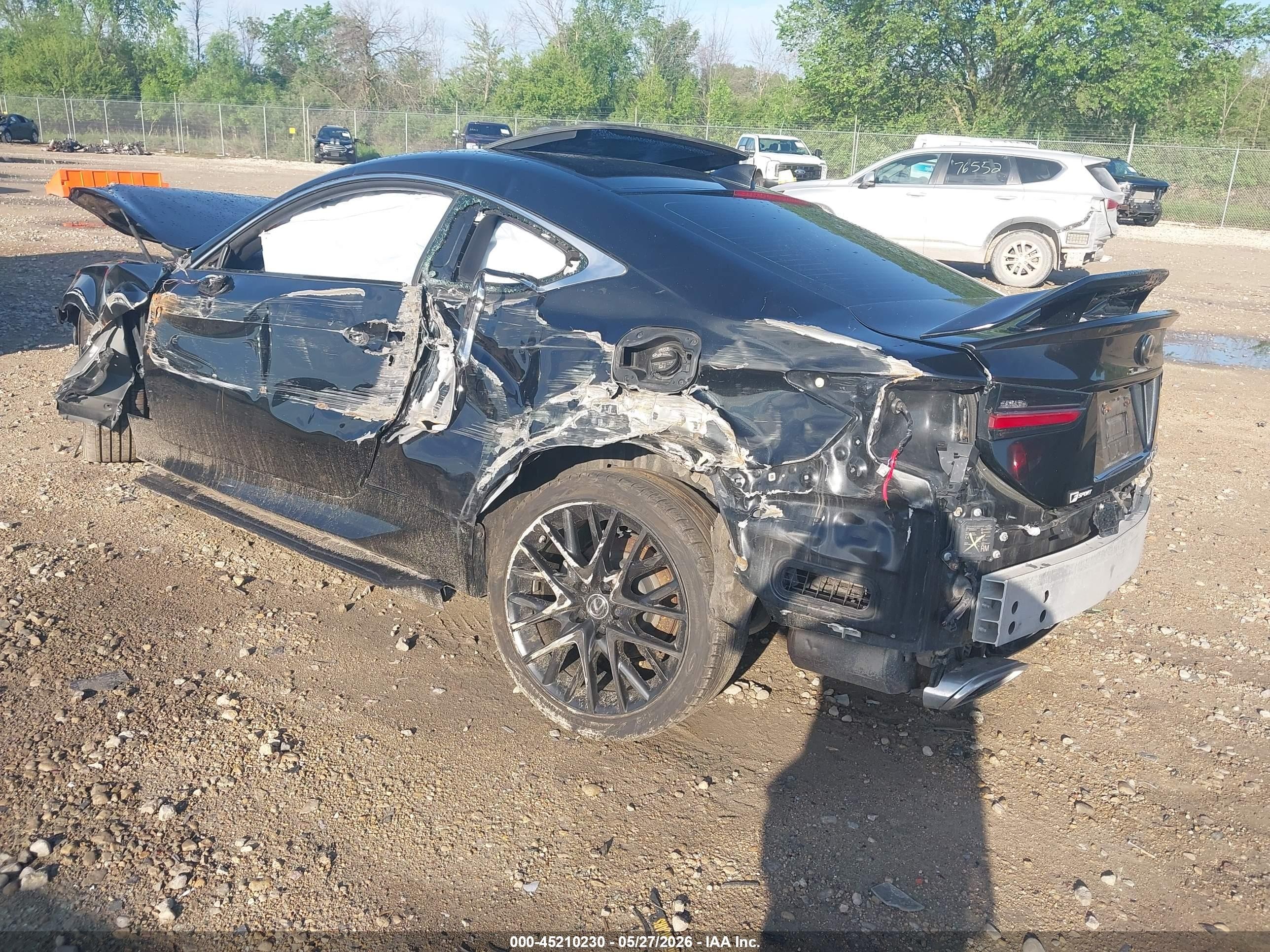 2019 Lexus Rc 350 Black vin: JTHSZ5BC1K5009412