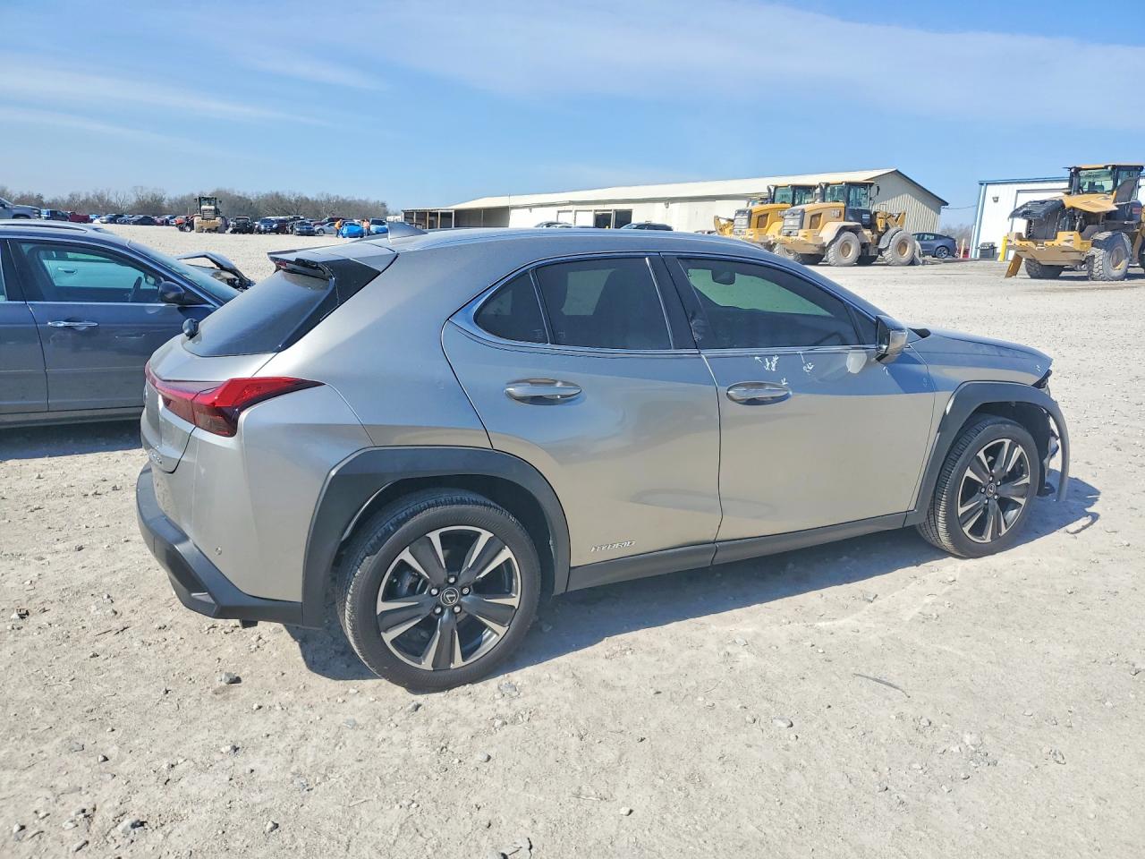 2019 Lexus Ux 250h Base Silver vin: JTHU9JBH3K2015890