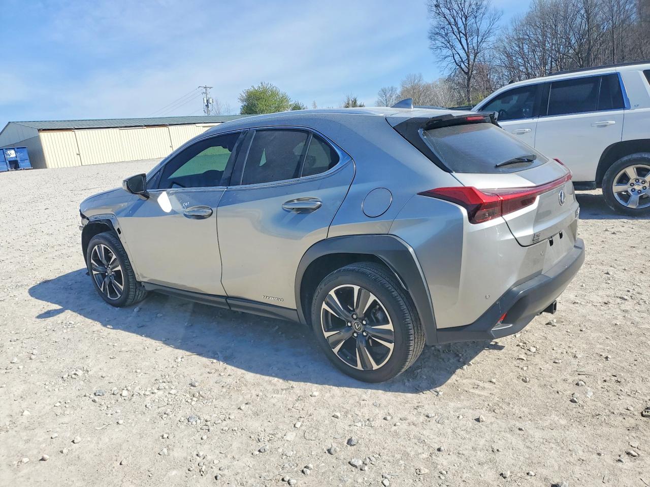 2019 Lexus Ux 250h Base Silver vin: JTHU9JBH3K2015890