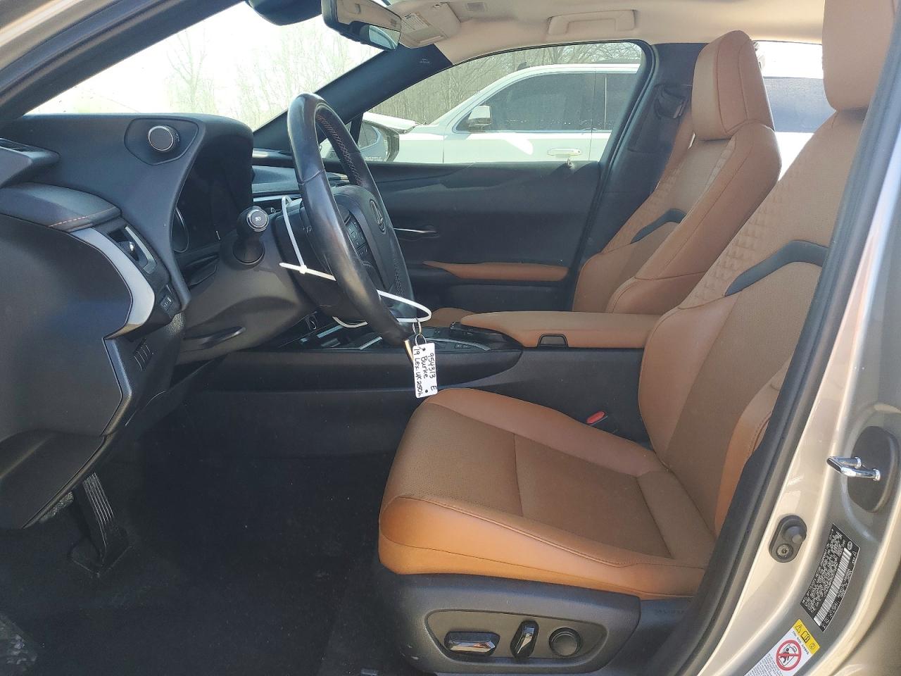 2019 Lexus Ux 250h Base Silver vin: JTHU9JBH3K2015890