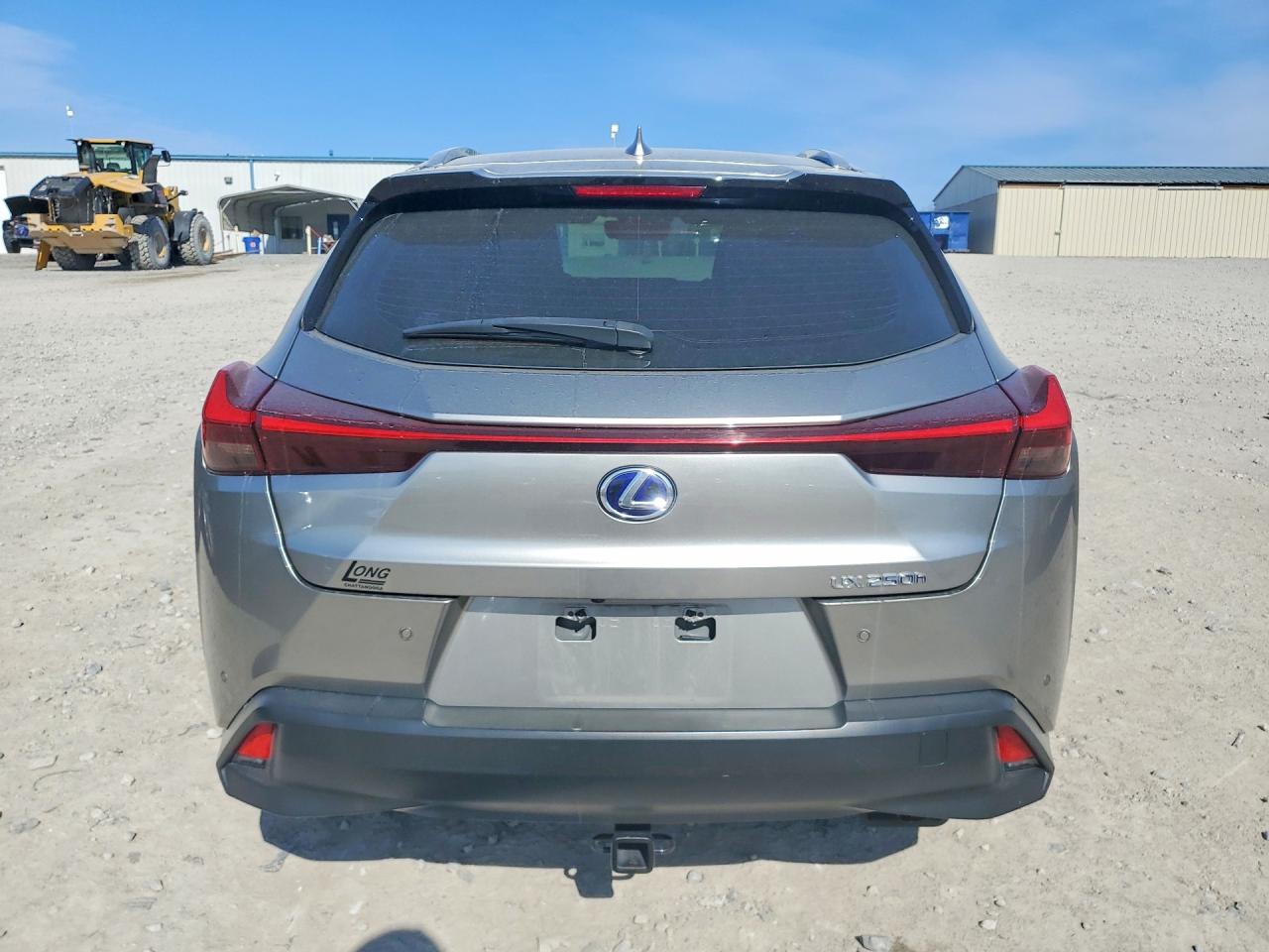 2019 Lexus Ux 250h Base Silver vin: JTHU9JBH3K2015890