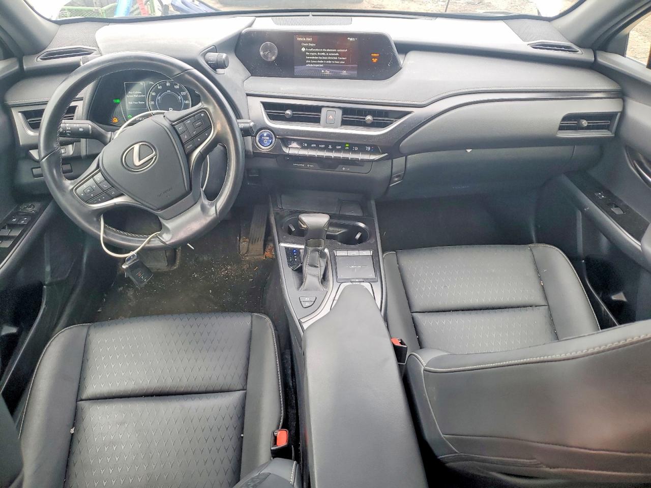 2019 Lexus Ux 250h White vin: JTHU9JBH6K2008397