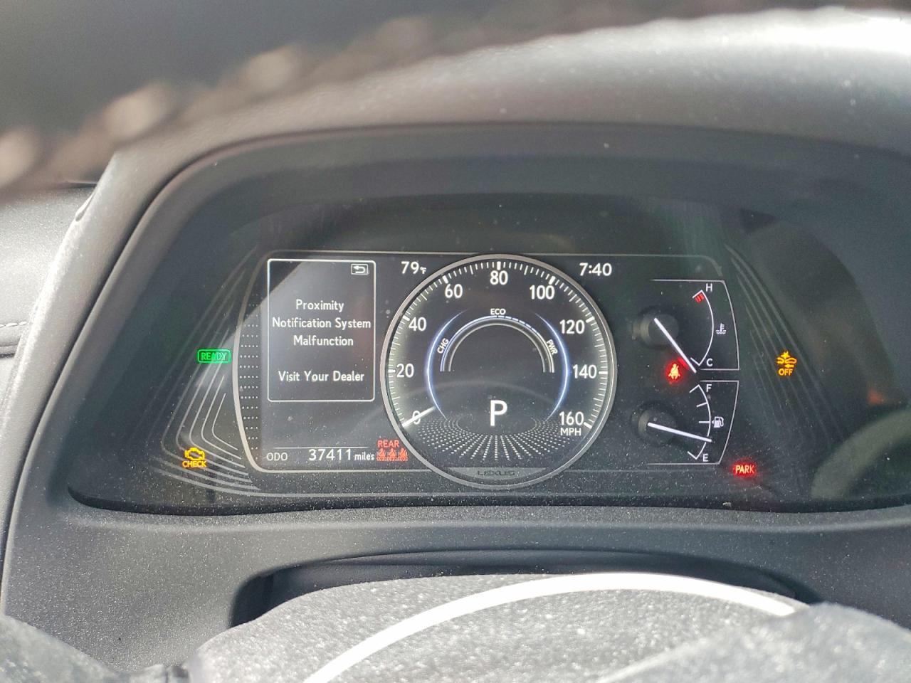 2019 Lexus Ux 250h White vin: JTHU9JBH6K2008397
