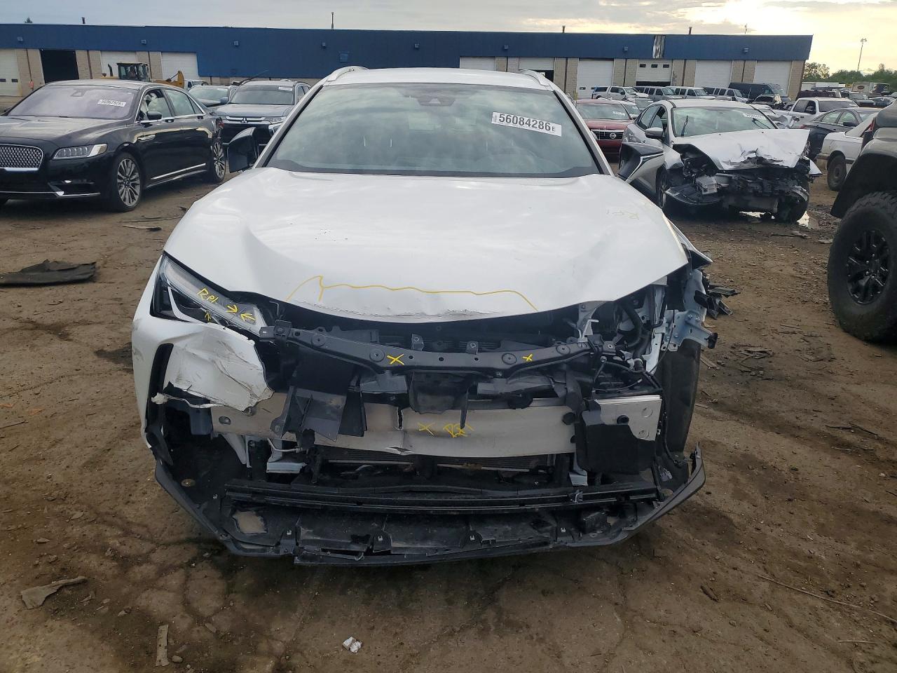 2019 Lexus Ux 250h White vin: JTHU9JBH6K2008397