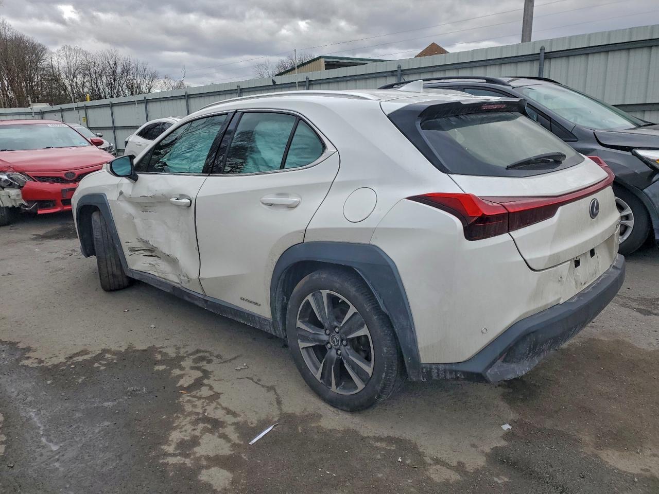 2019 Lexus Ux 250h White vin: JTHU9JBH8K2017912
