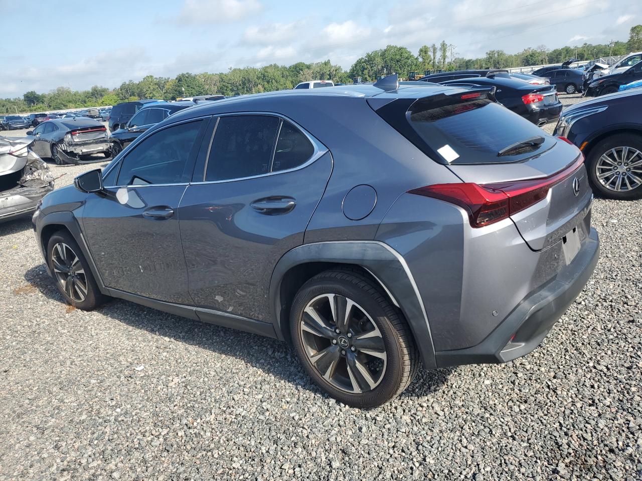 2019 Lexus Ux 200 Gray vin: JTHY3JBH3K2013432