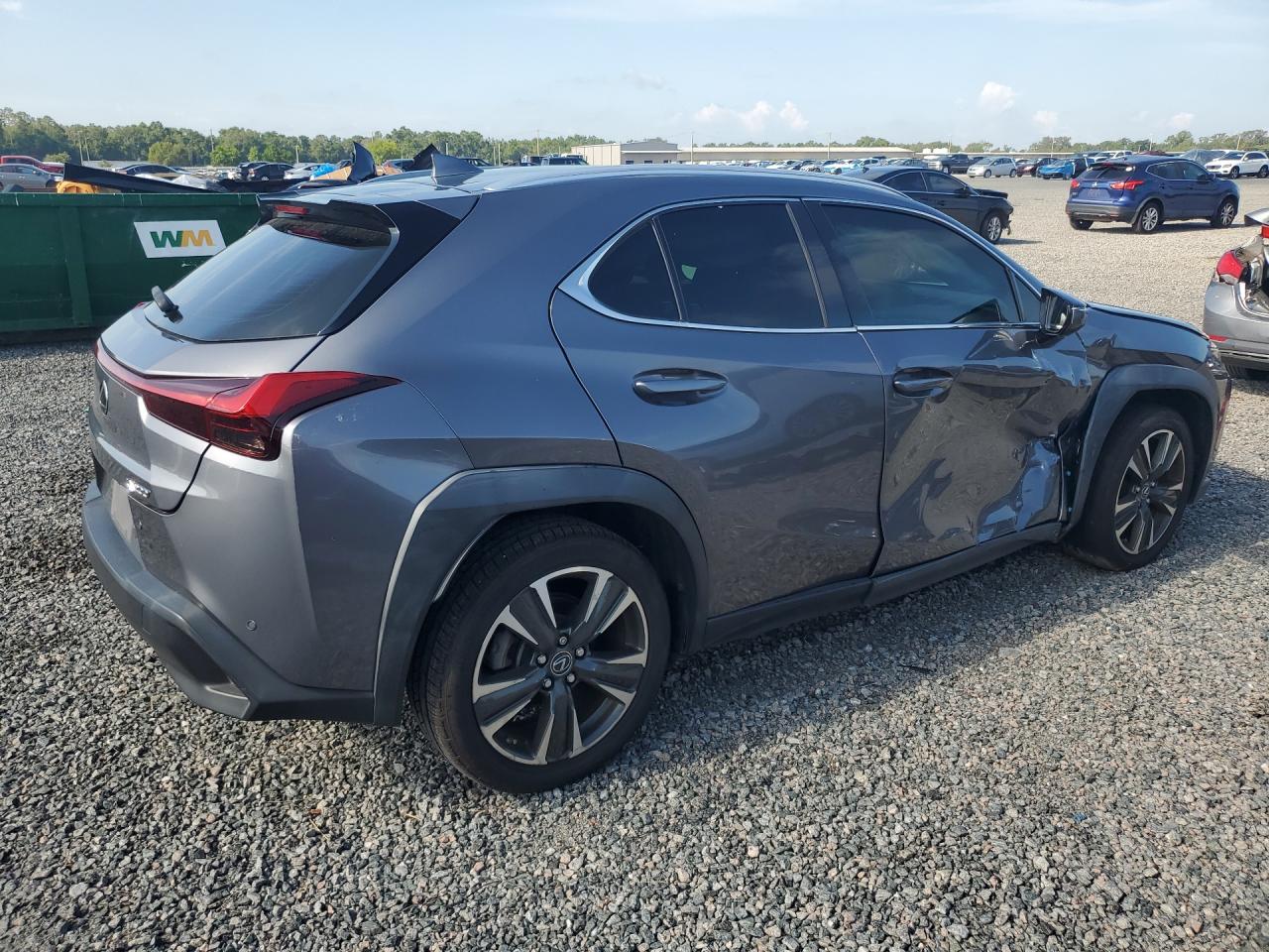 2019 Lexus Ux 200 Gray vin: JTHY3JBH3K2013432