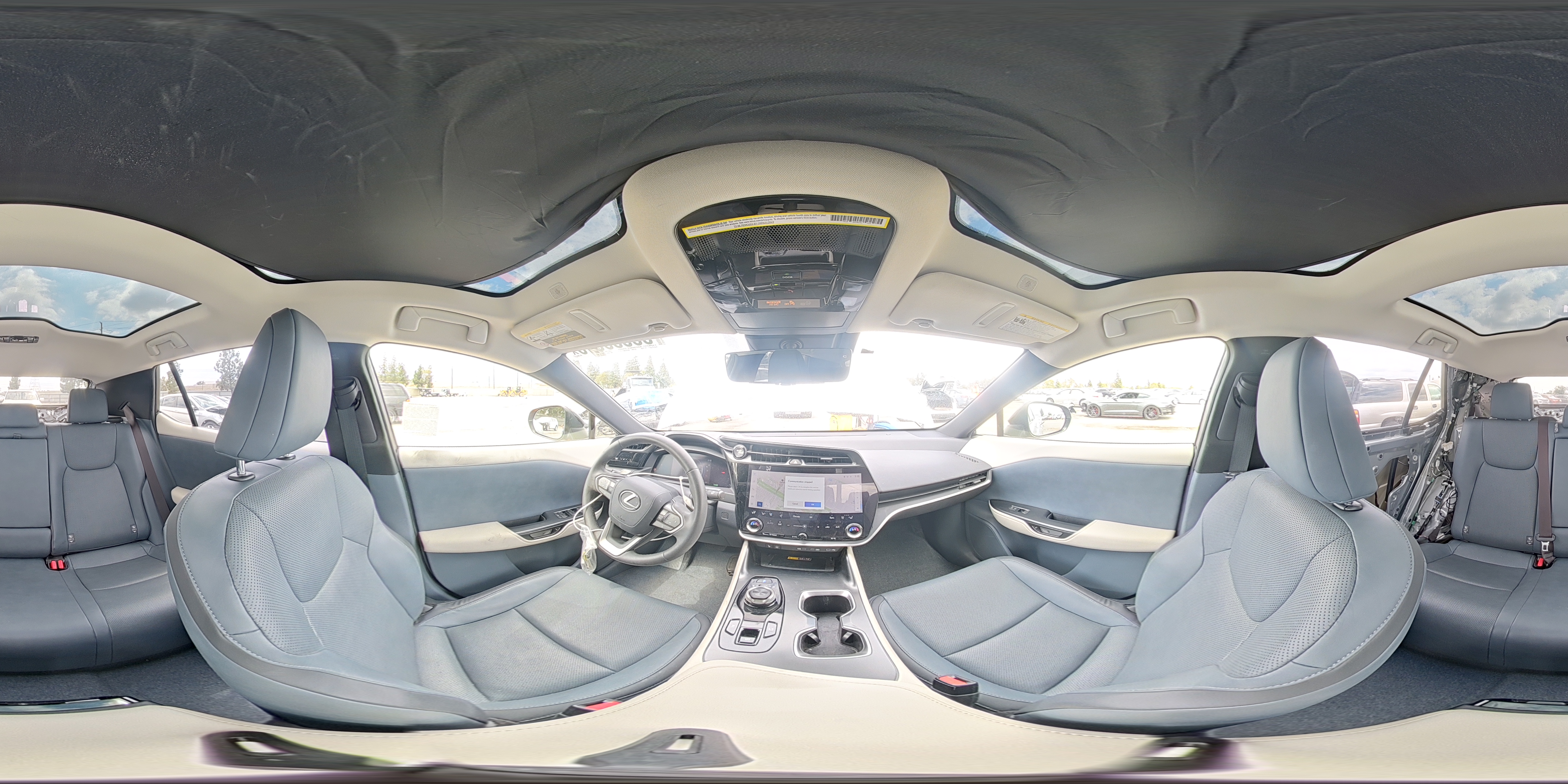 2023 Lexus Rz 450e Silver vin: JTJAAAAB0PA020645
