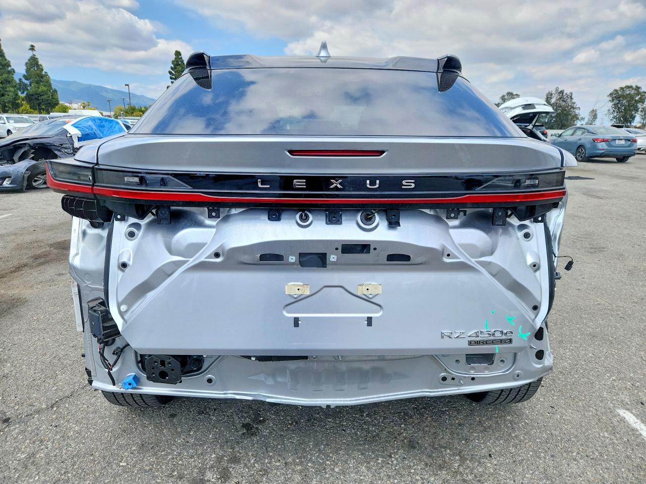 2023 Lexus Rz 450e Silver vin: JTJAAAAB0PA020645