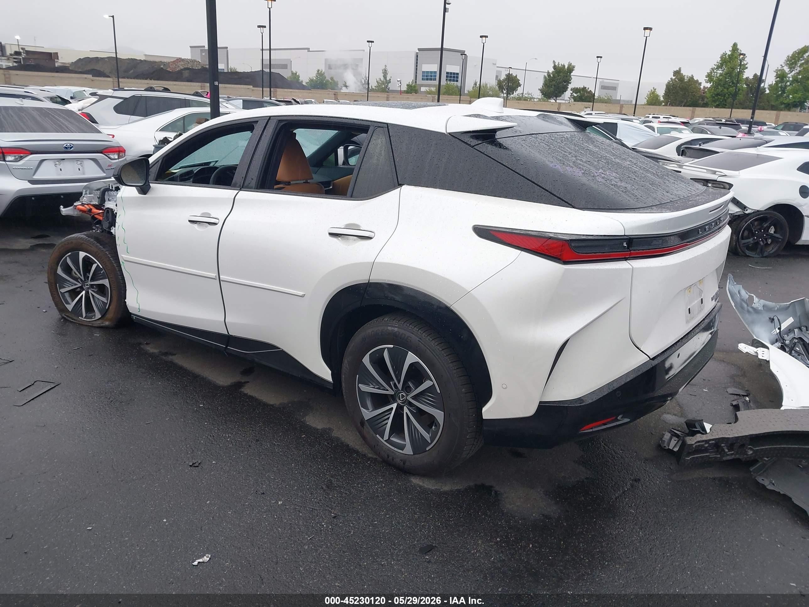 2025 Lexus Rz 450e Premium White vin: JTJAAAAB2SA028156