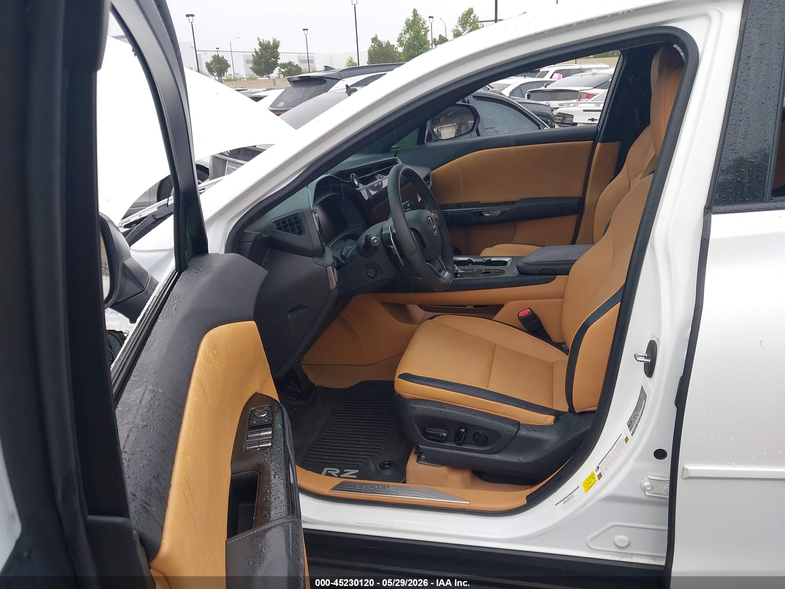 2025 Lexus Rz 450e Premium White vin: JTJAAAAB2SA028156