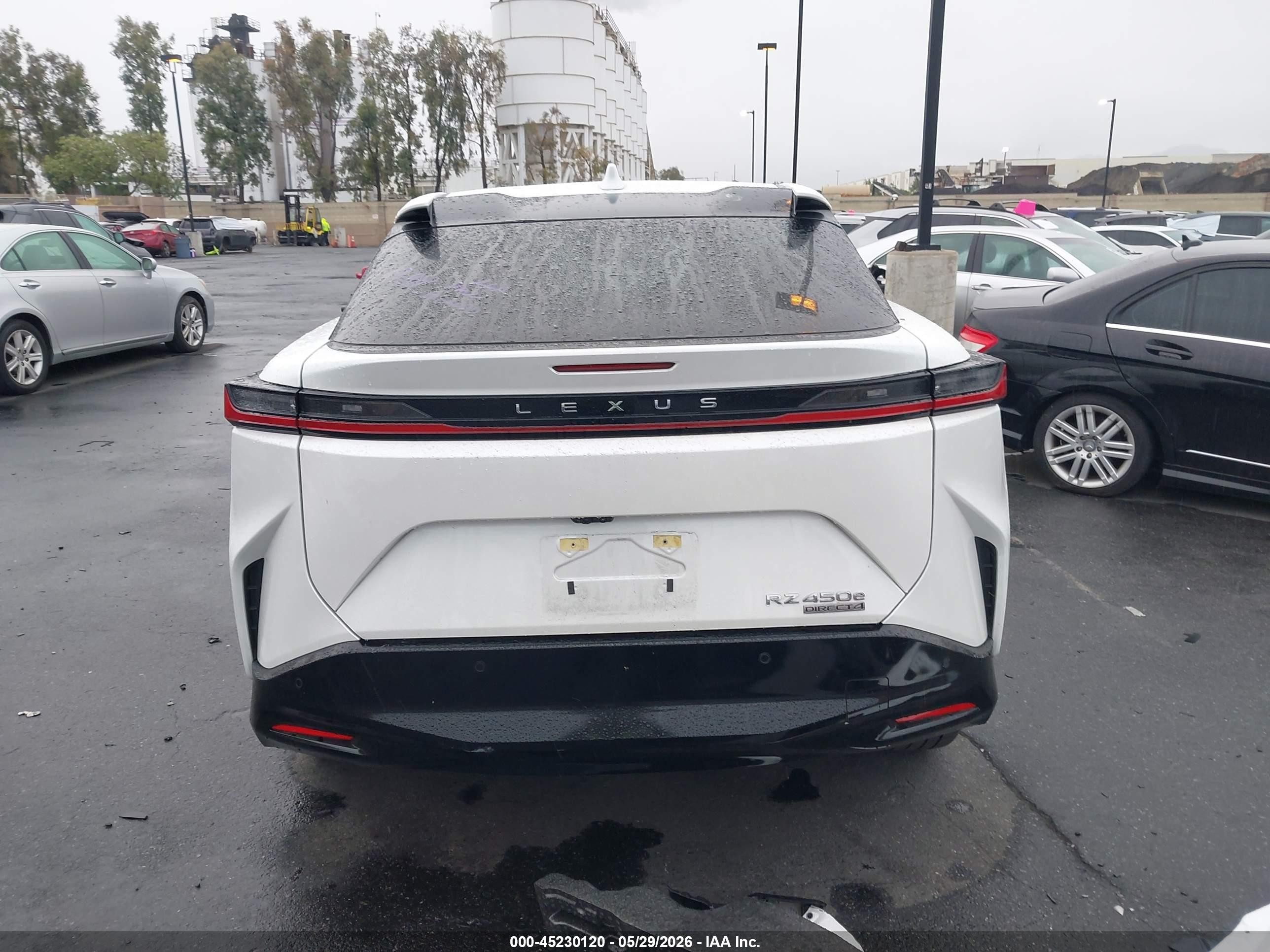 2025 Lexus Rz 450e Premium White vin: JTJAAAAB2SA028156