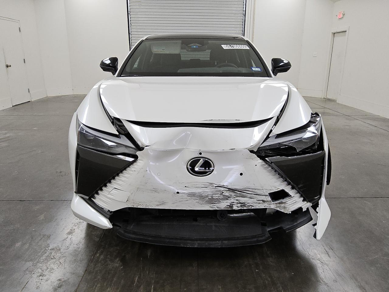 2024 Lexus Rz 450e White vin: JTJAAAAB4RA027584 Damage: Left Head Lamp, Broken, Replacement Required