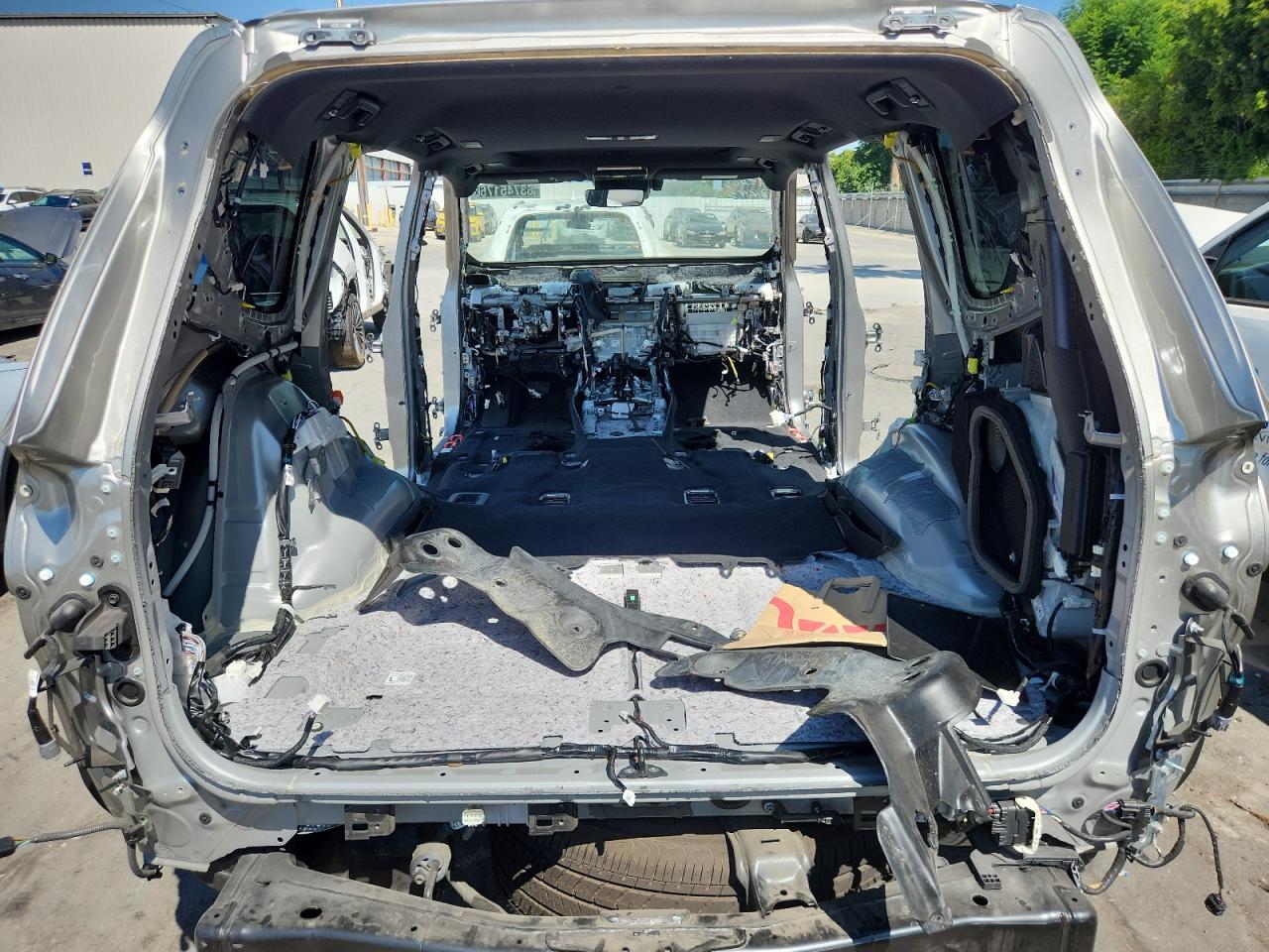 2024 Lexus Lx 600 Premium Gray vin: JTJAB7CX0R4062243 Damage: Luggage Carpeting, Missing, Replacement Required