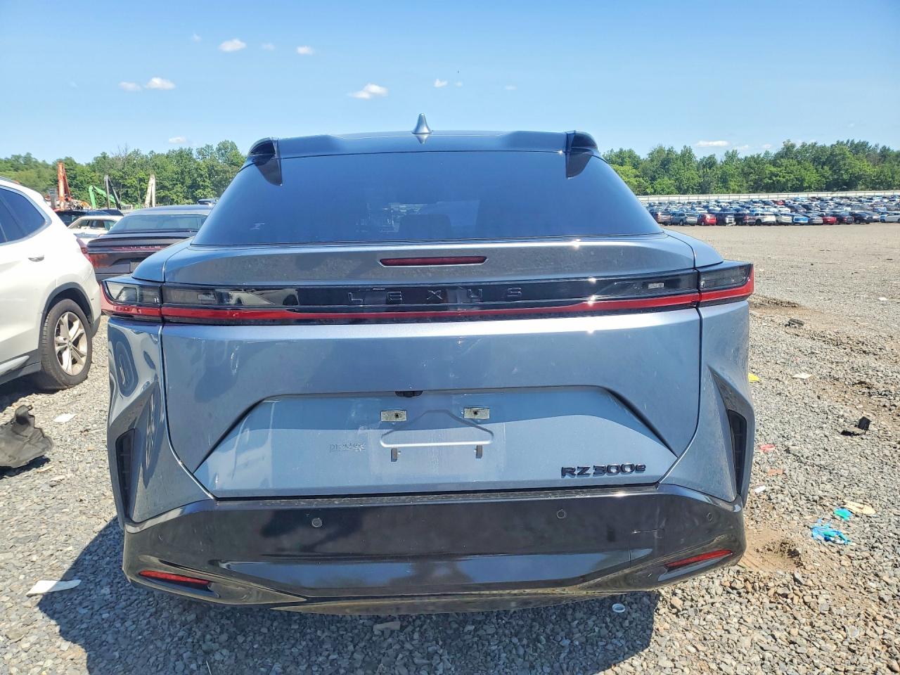 2025 Lexus Rz 300e Blue vin: JTJABABB8SA009736
