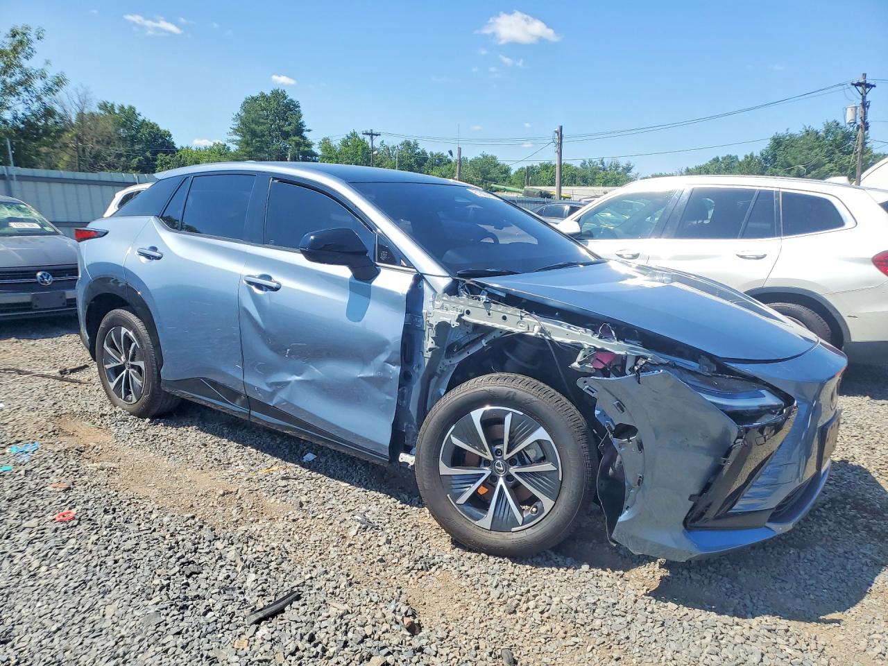 2025 Lexus Rz 300e Blue vin: JTJABABB8SA009736