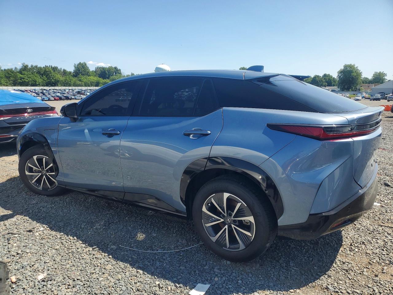 2025 Lexus Rz 300e Blue vin: JTJABABB8SA009736