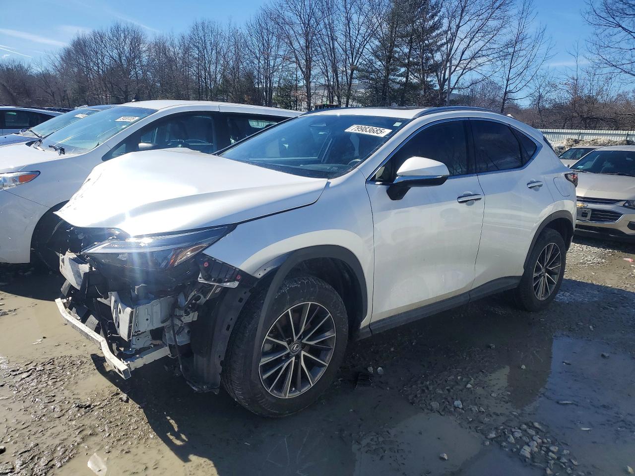 2022 Lexus Nx 350 Base Белый vin: JTJAGCEZ1N5000847