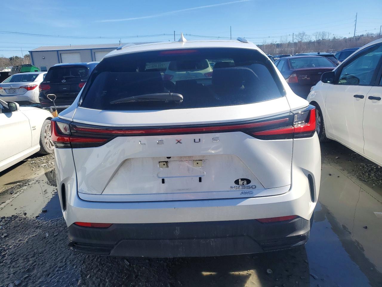 2022 Lexus Nx 350 Base Белый vin: JTJAGCEZ1N5000847
