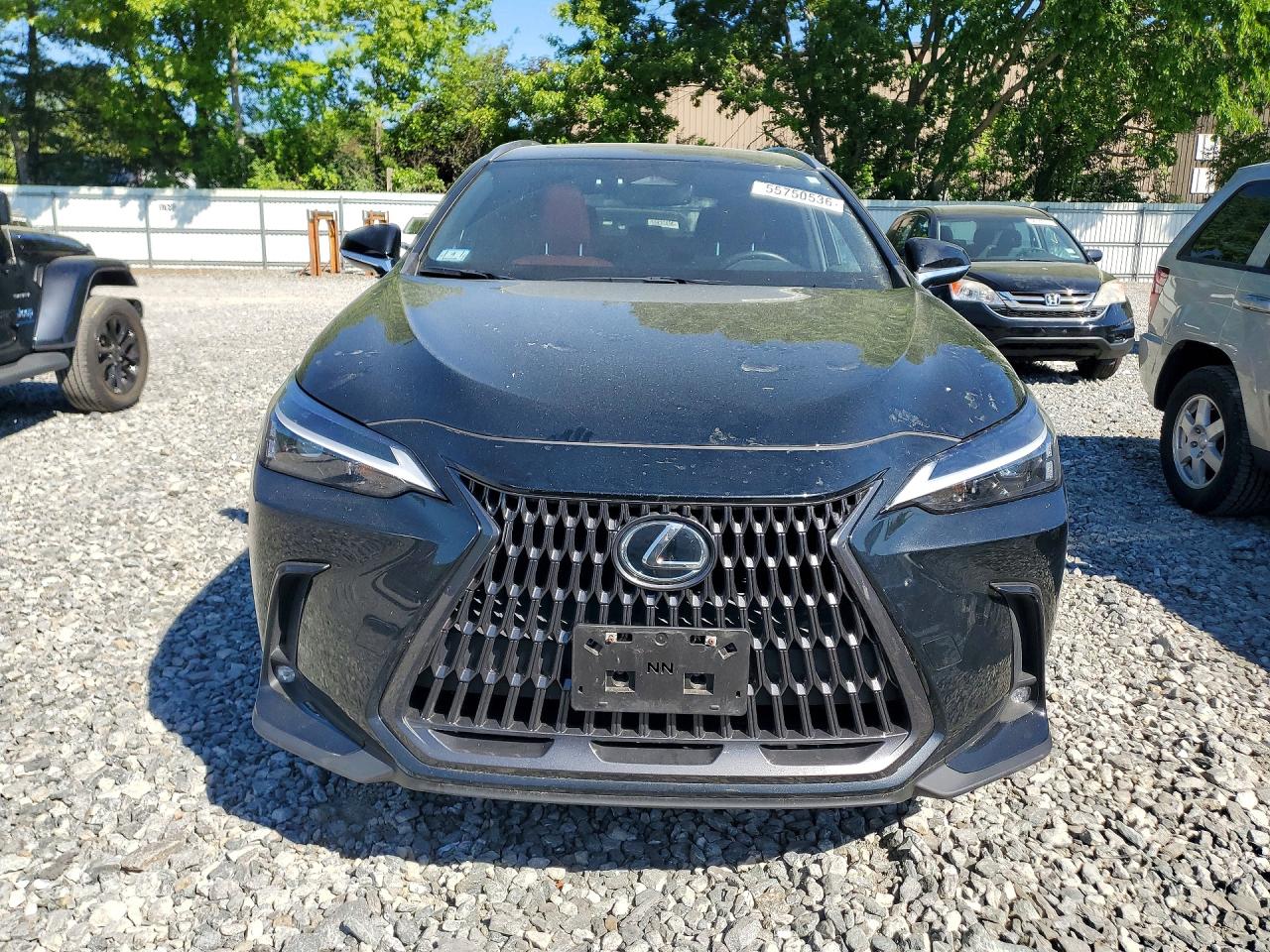 2022 Lexus Nx 350 Черный vin: JTJAGCEZ9N5002703