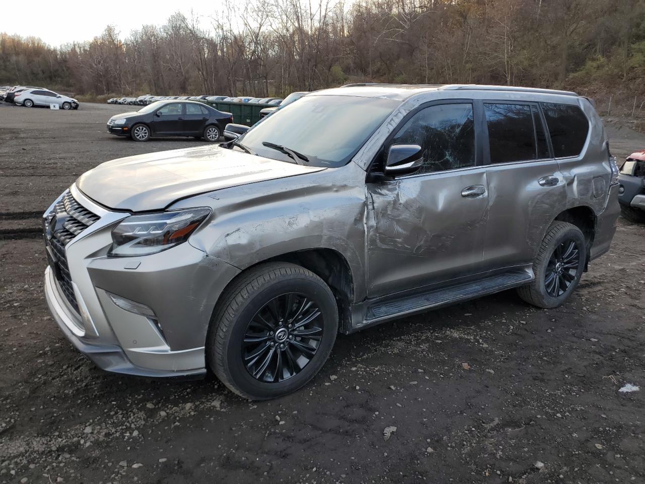 2023 Lexus Gx 460 Gray vin: JTJAM7BX0P5369155
