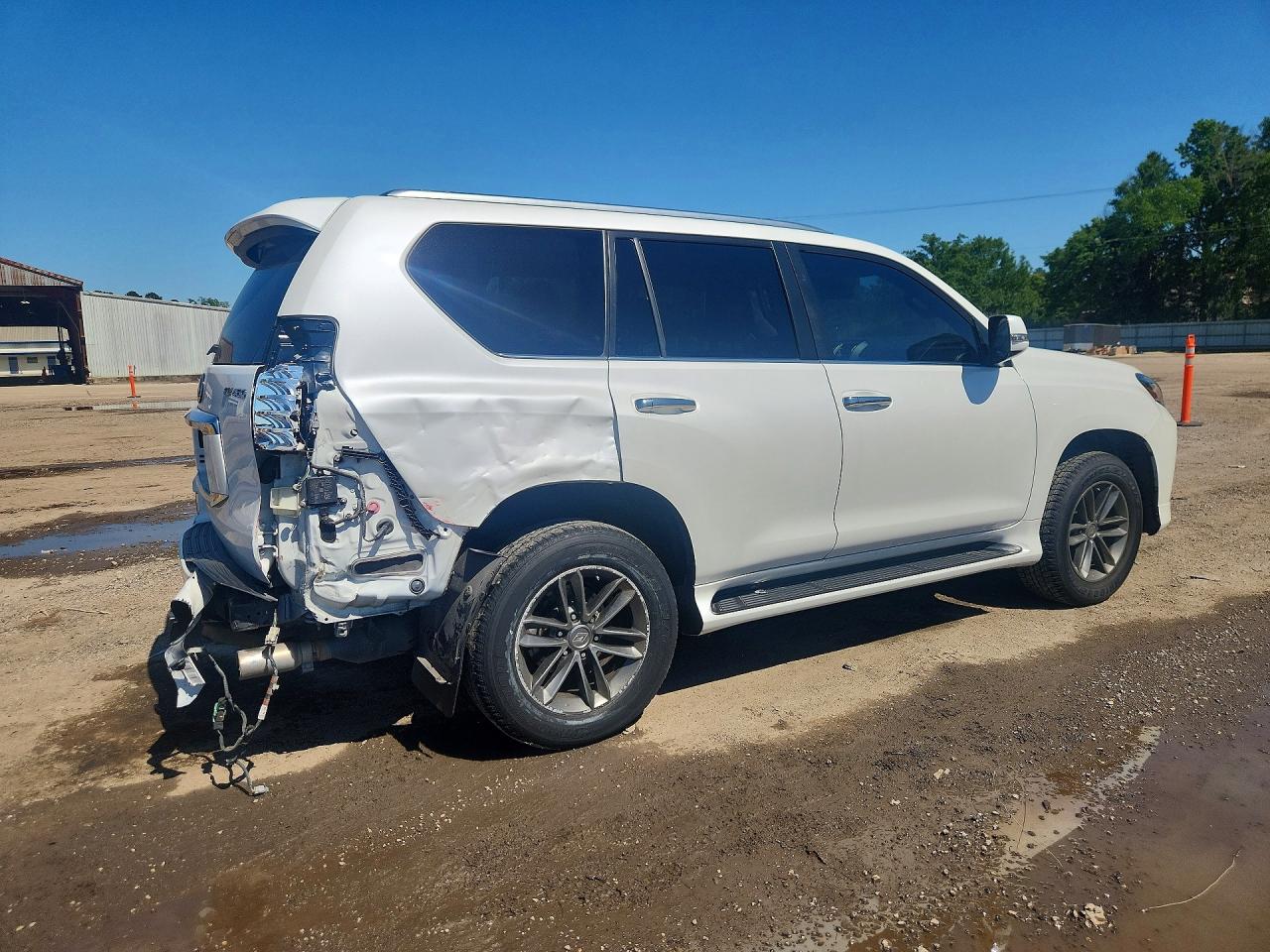2021 Lexus Gx 460 Premium White vin: JTJAM7BX1M5301667