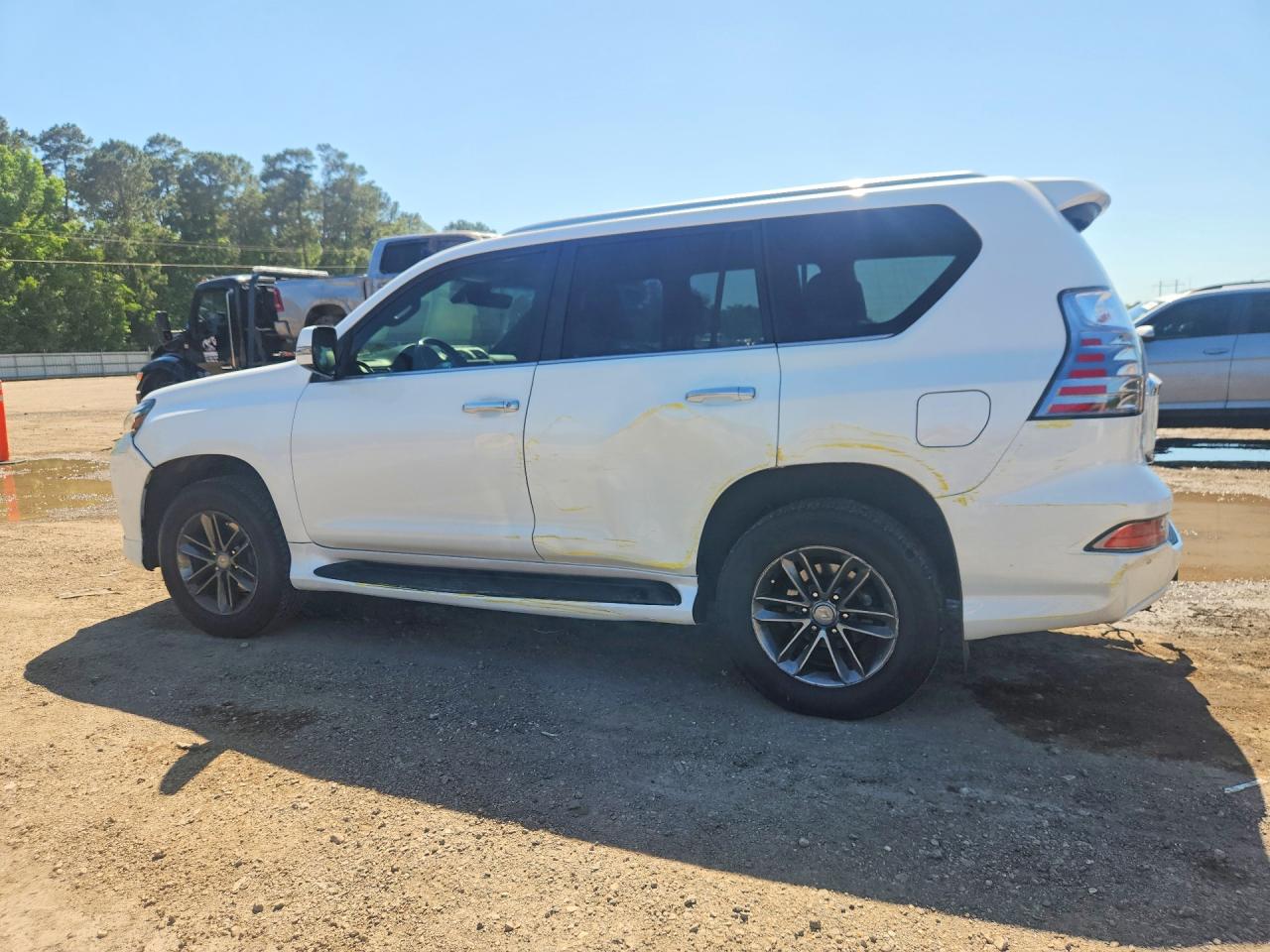 2021 Lexus Gx 460 Premium White vin: JTJAM7BX1M5301667