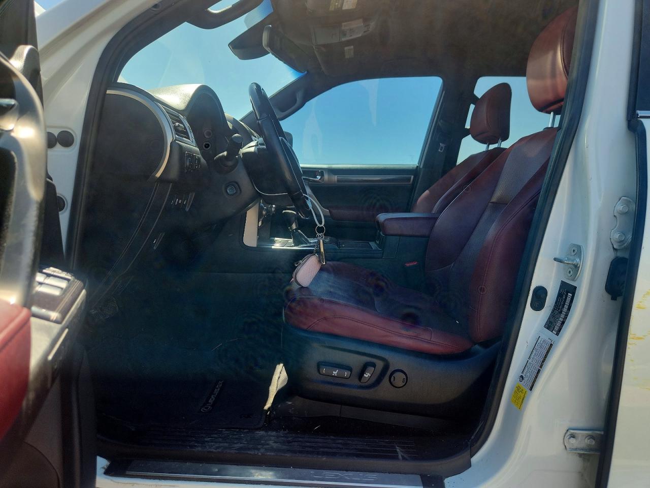 2021 Lexus Gx 460 Premium White vin: JTJAM7BX1M5301667