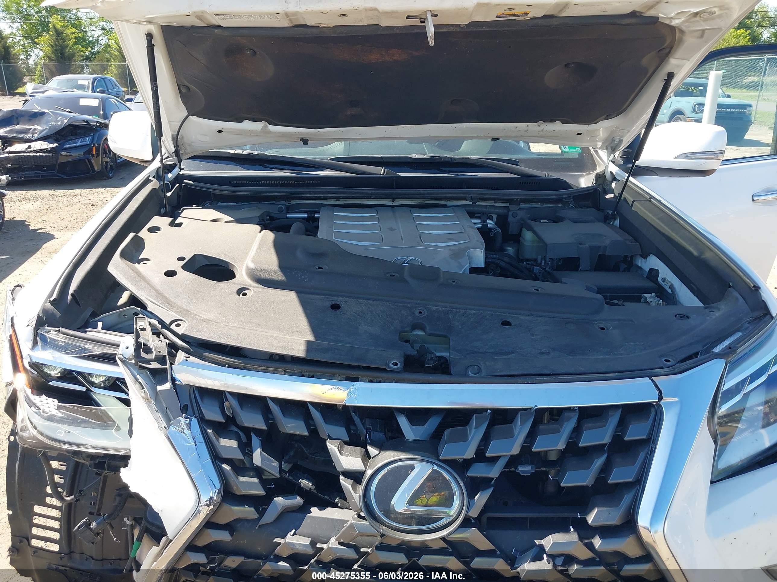 2021 Lexus Gx Gx 460 Premium White vin: JTJAM7BX2M5277556