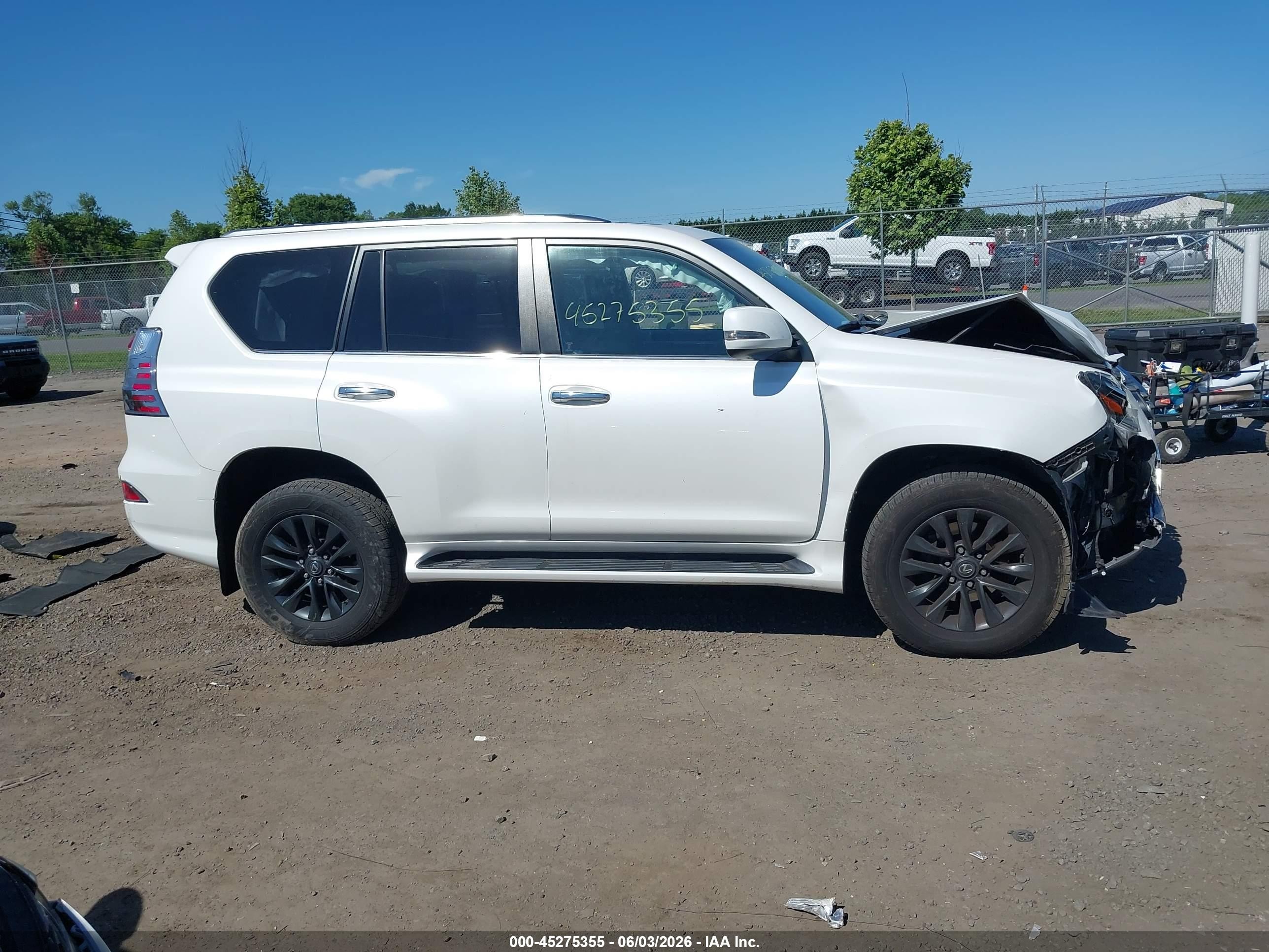 2021 Lexus Gx Gx 460 Premium White vin: JTJAM7BX2M5277556