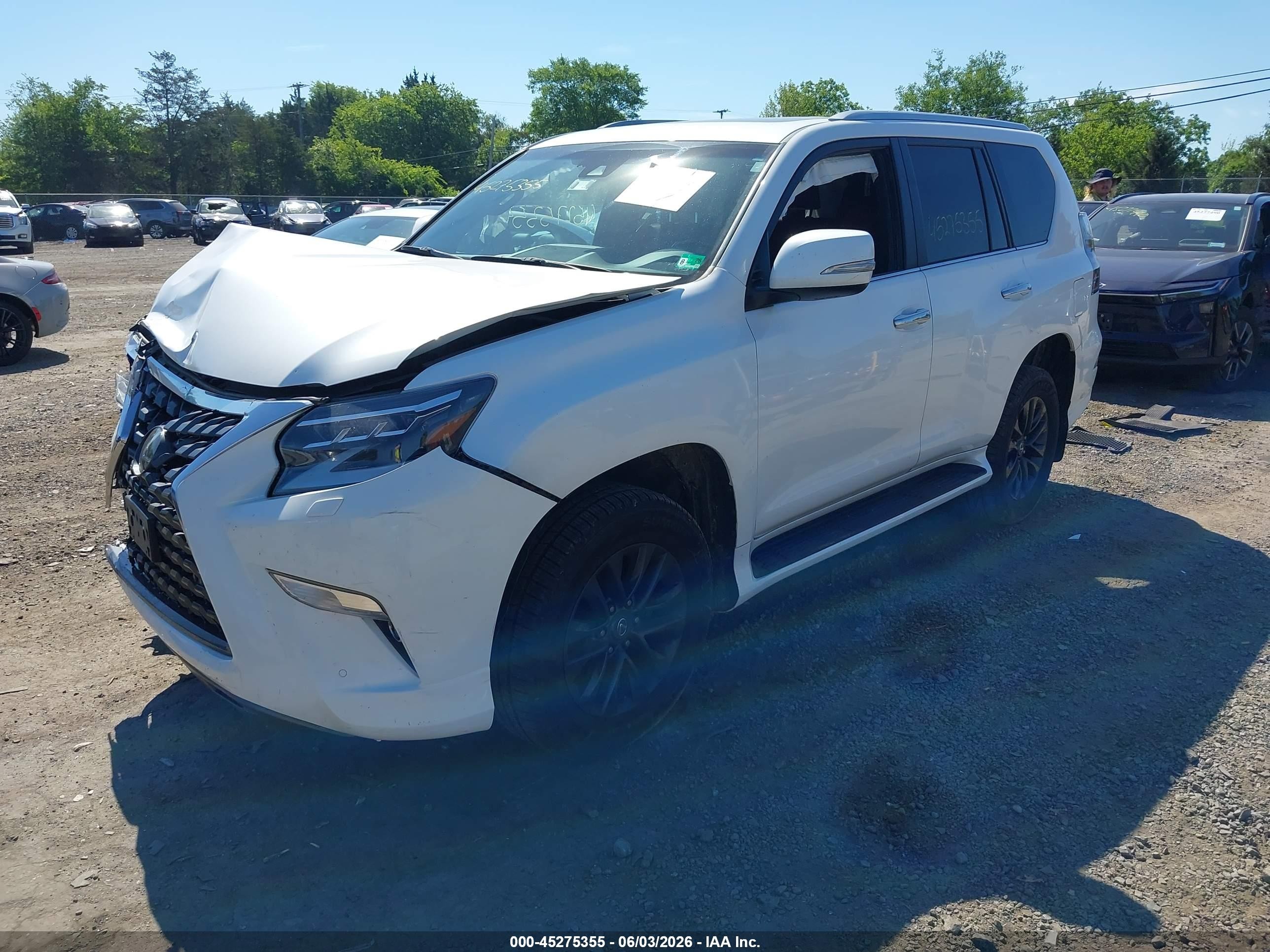 2021 Lexus Gx Gx 460 Premium White vin: JTJAM7BX2M5277556