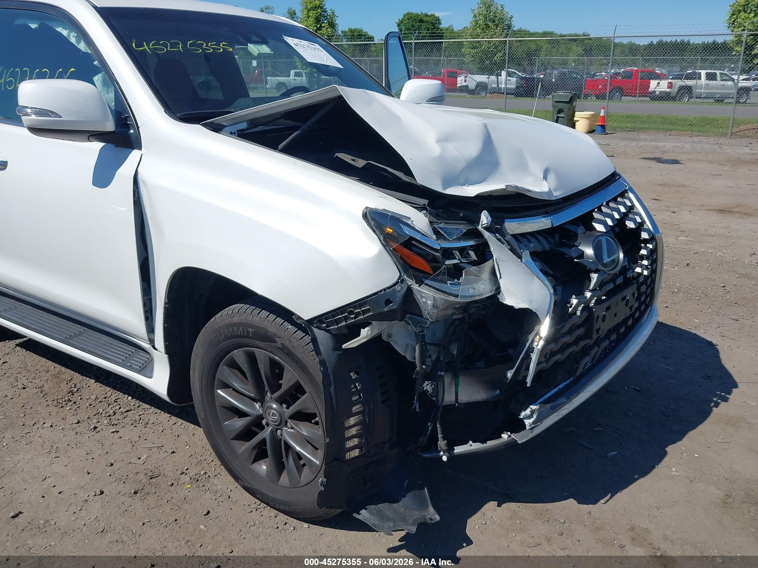 2021 Lexus Gx Gx 460 Premium White vin: JTJAM7BX2M5277556