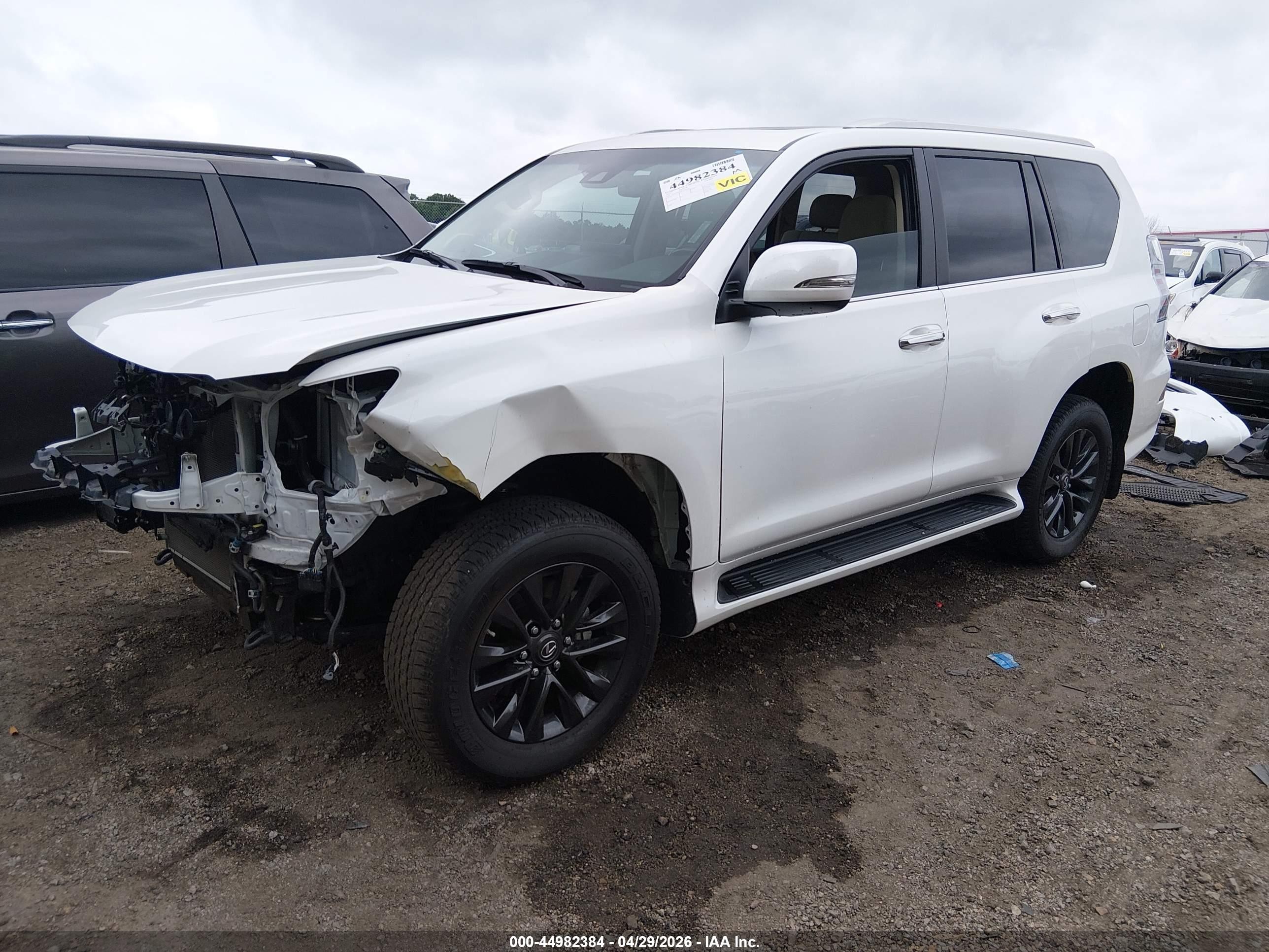 2023 Lexus Gx 460 Premium White vin: JTJAM7BX4P5370423
