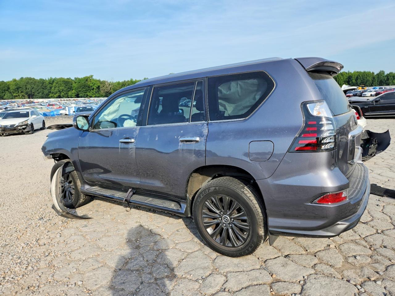 2023 Lexus Gx 460 Gray vin: JTJAM7BX5P5373587