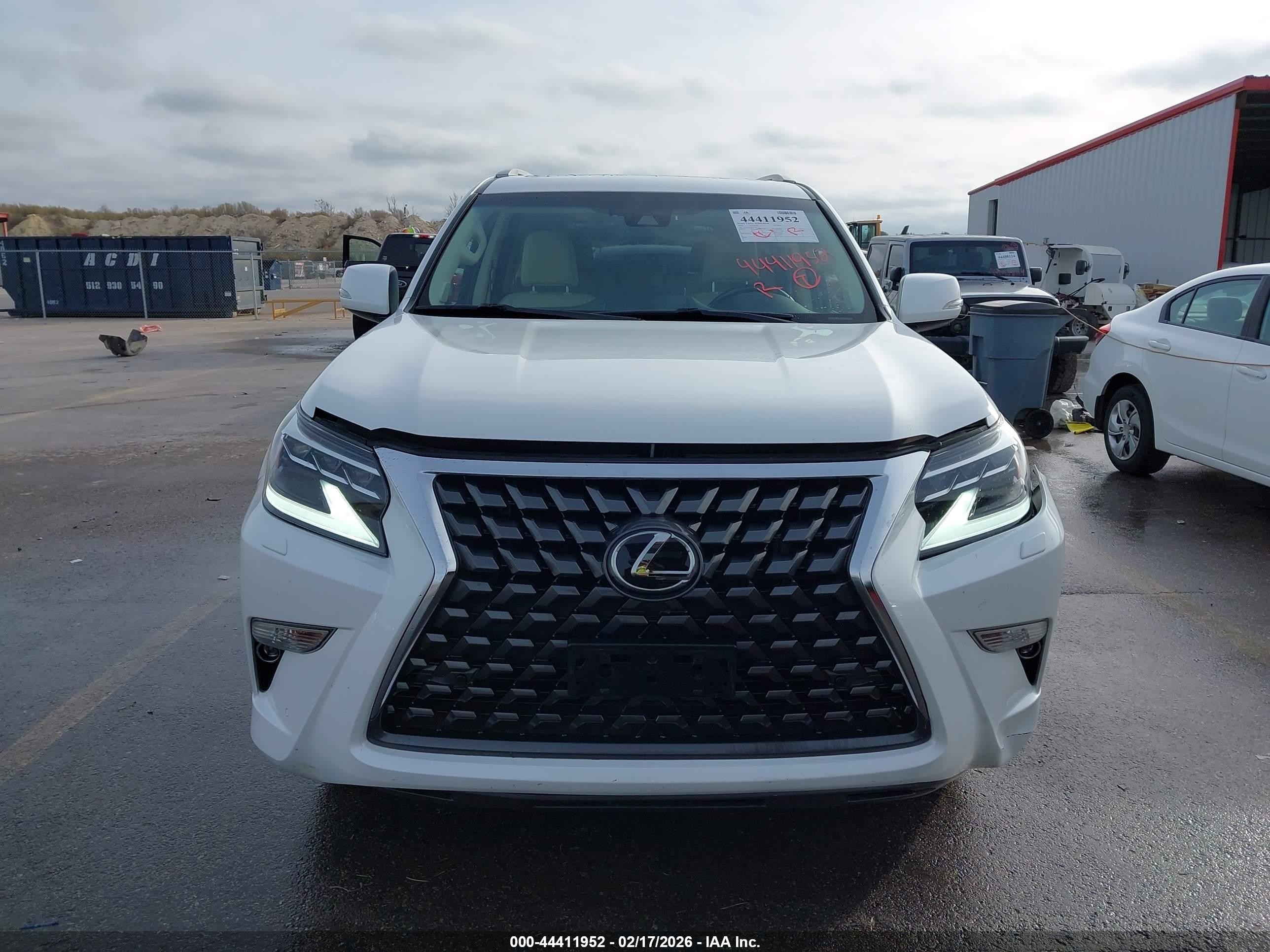 2022 Lexus Gx 460 Premium White vin: JTJAM7BX6N5330549
