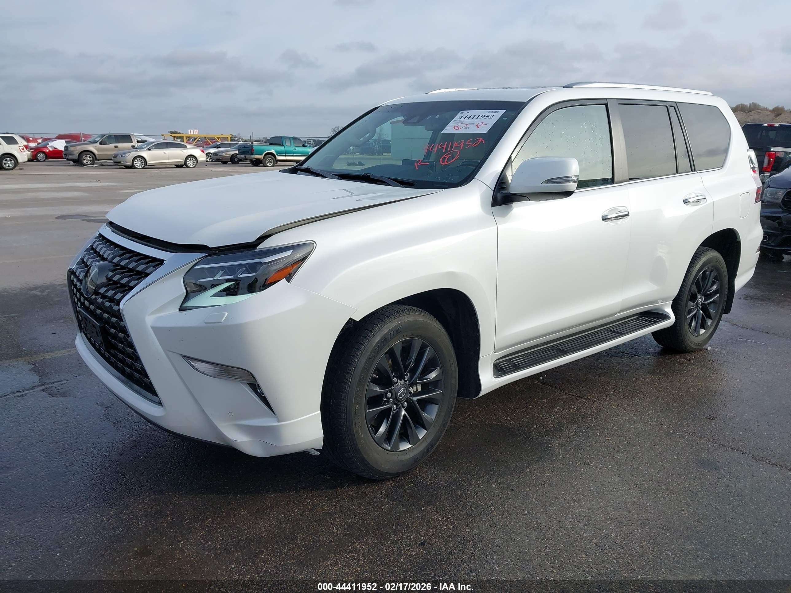 2022 Lexus Gx 460 Premium White vin: JTJAM7BX6N5330549