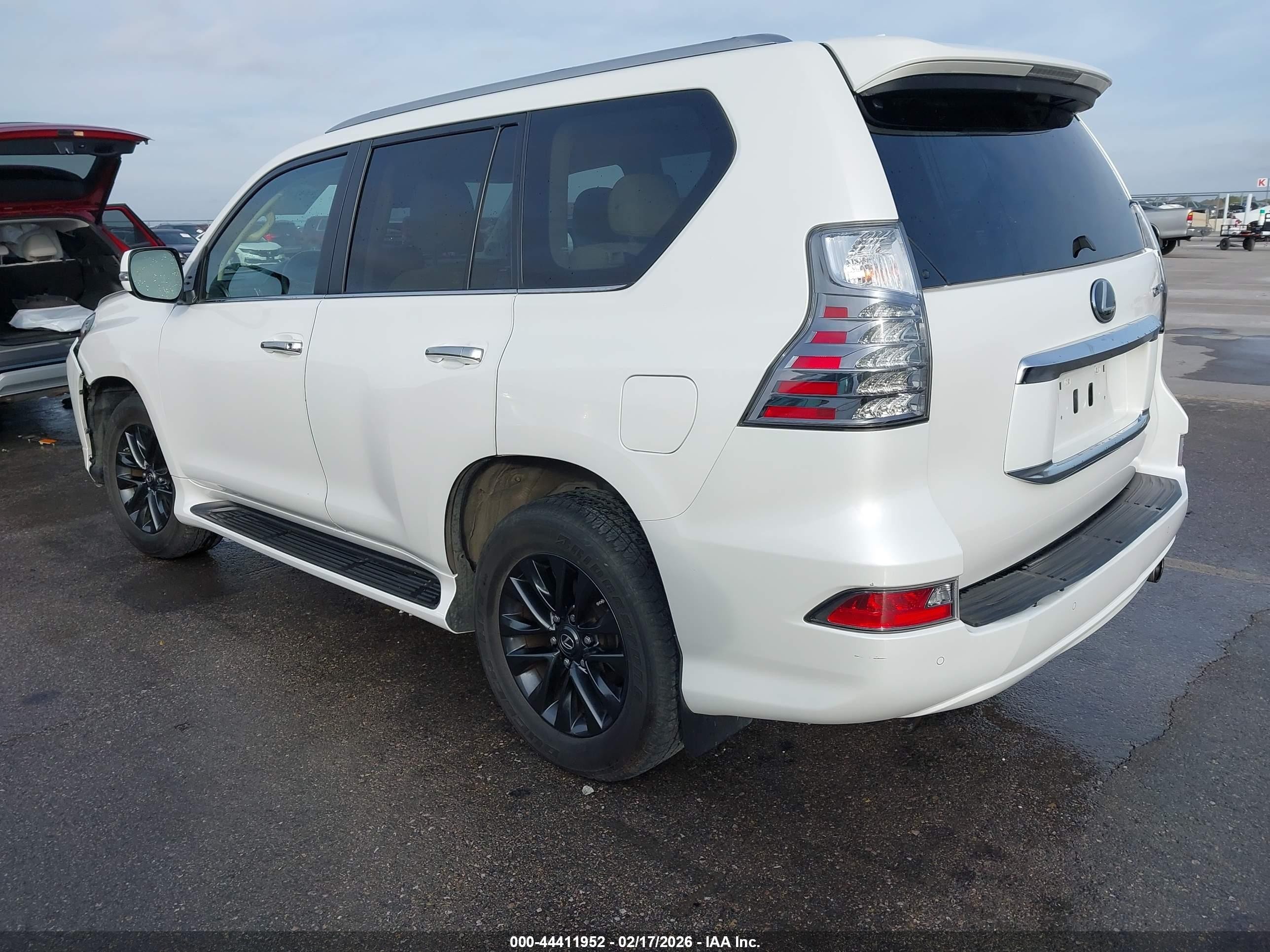2022 Lexus Gx 460 Premium White vin: JTJAM7BX6N5330549