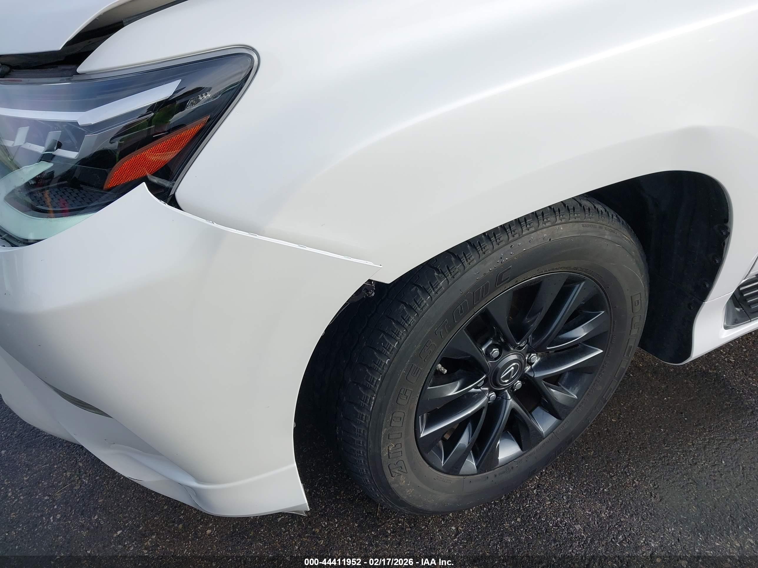 2022 Lexus Gx 460 Premium White vin: JTJAM7BX6N5330549