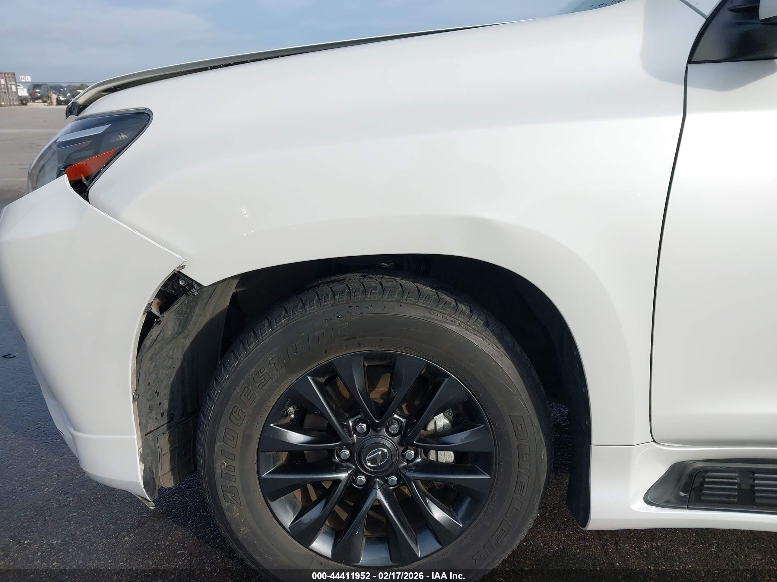 2022 Lexus Gx 460 Premium White vin: JTJAM7BX6N5330549