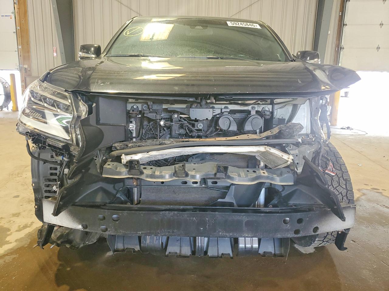 2022 Lexus Gx 460 Black vin: JTJAM7BX6N5334732