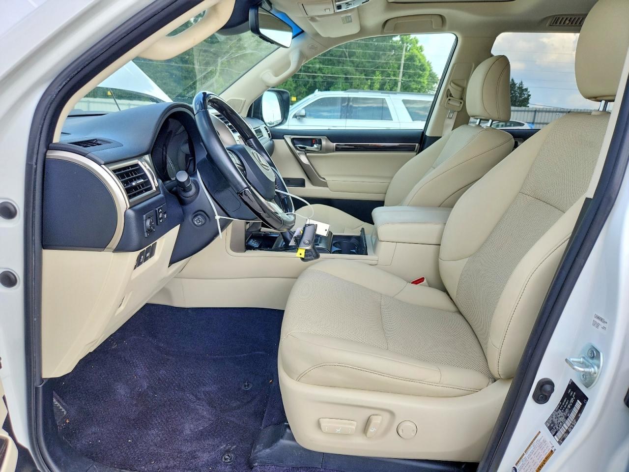 2020 Lexus Gx 460 Premium White vin: JTJAM7BX7L5263831